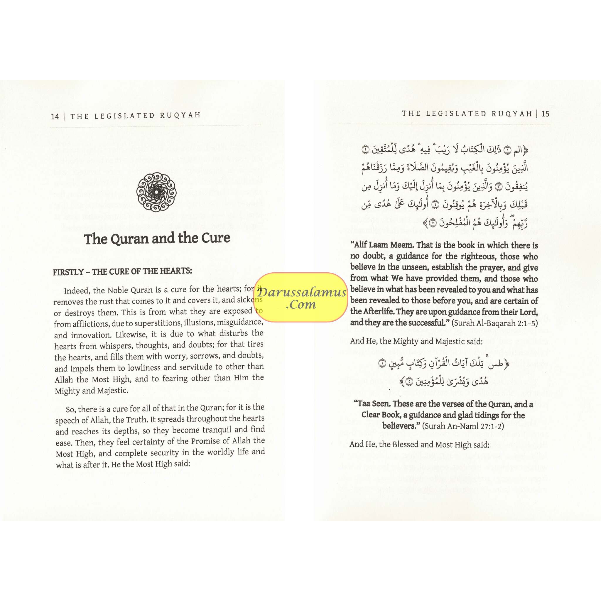 The Legislated Ruqyah Between Revelation & Implemenation by Shaykh falah Ibn Ismail Mandakar、mySite、topwebapps