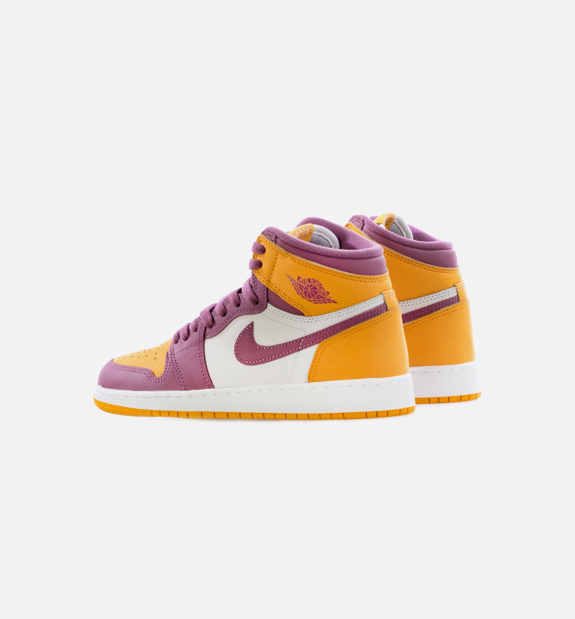 Air Jordan 1 Retro High OG Brotherhood Grade School Lifestyle Shoe - University Gold/Light Bordeaux Limit One Per Customer、mySite、dreamappss