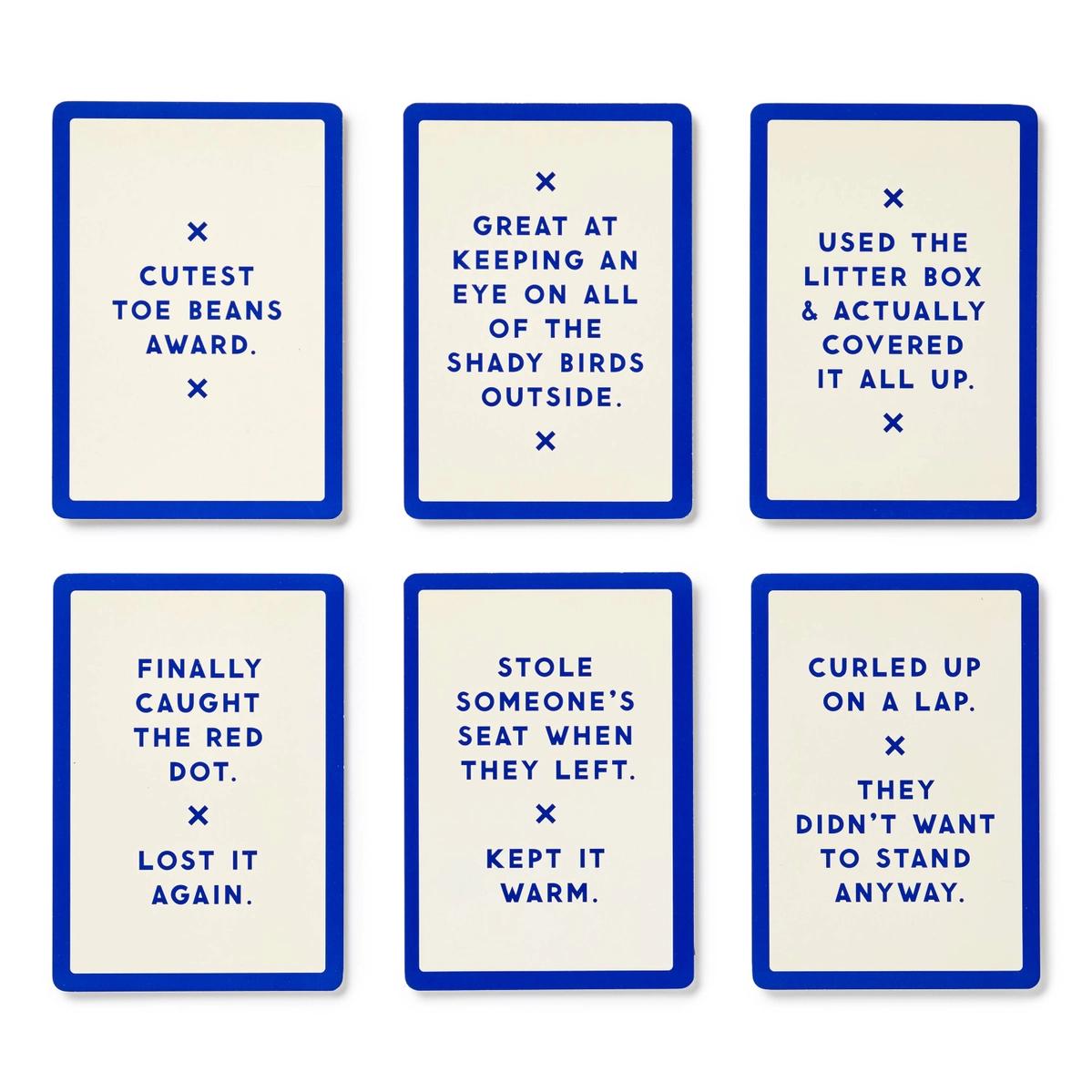 Brass Monkey Because This Cat Is Embarrassing - Pet Shame/Praise Deck、mySite、g9winljtr