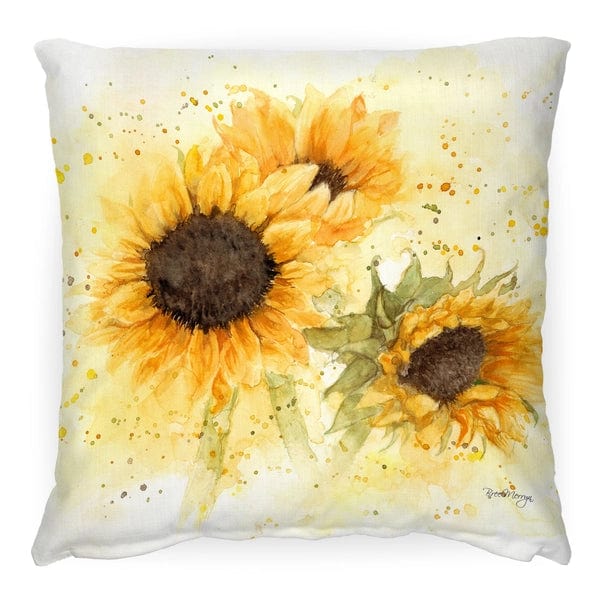 Sunflowers Medium Pillow (17x17)、mySite、g9winljtr