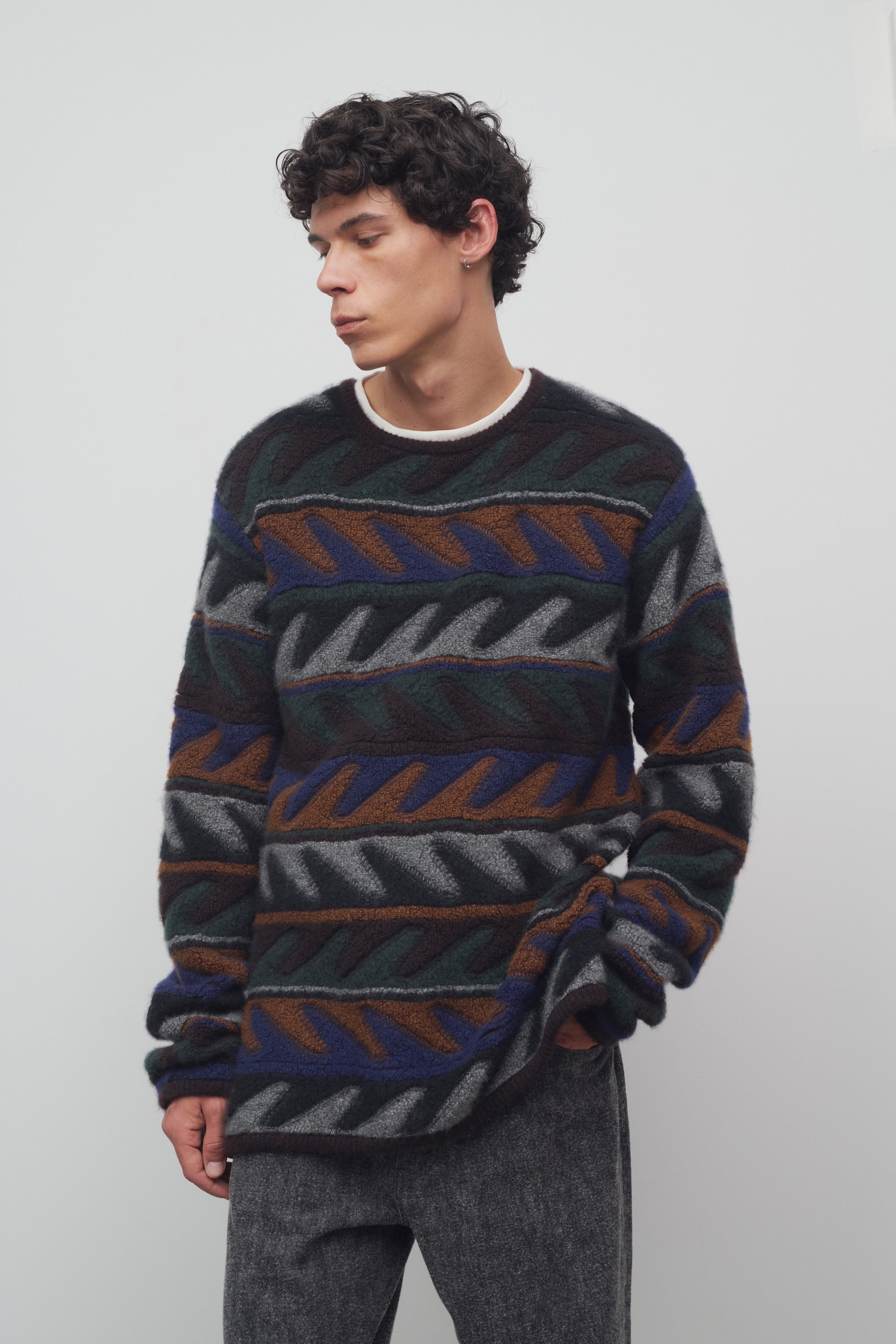 Bakou Sweater in Cashmere and Silk、mySite、aoinhome