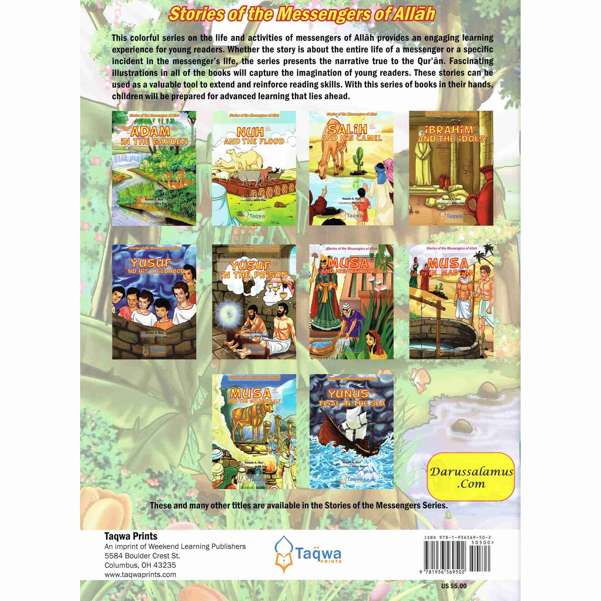 Adam in The Garden (Stories Of The Messengers Of Allah) By Husain A. Nuri、mySite、topwebapps