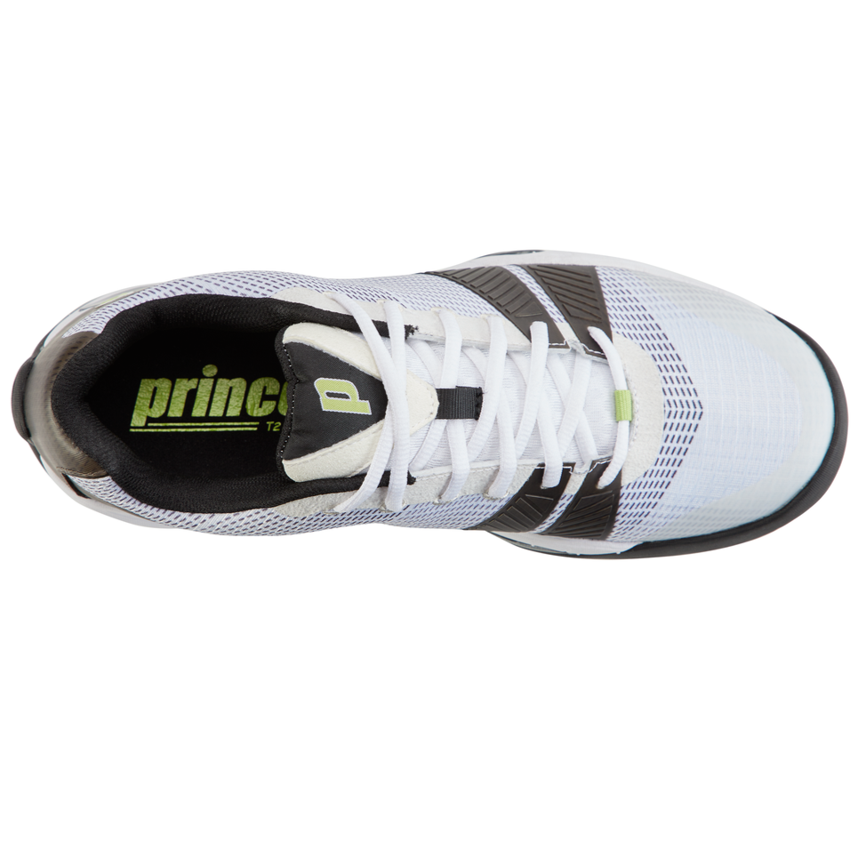 Prince T22.5 Men's Tennis Shoe (White/Green/Black)