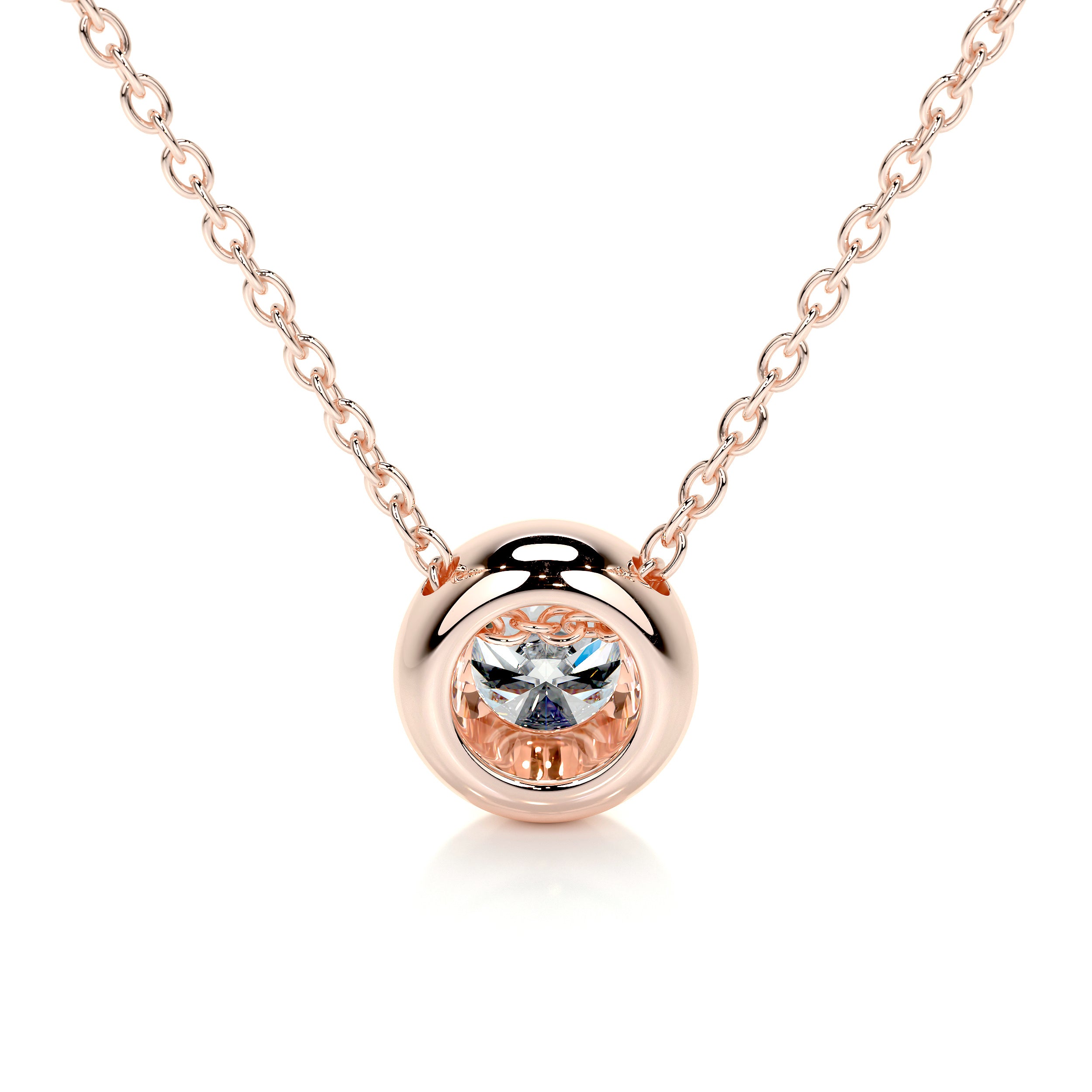 Dorothy Diamond Pendant -14K Rose Gold、mySite、hinf8tx79