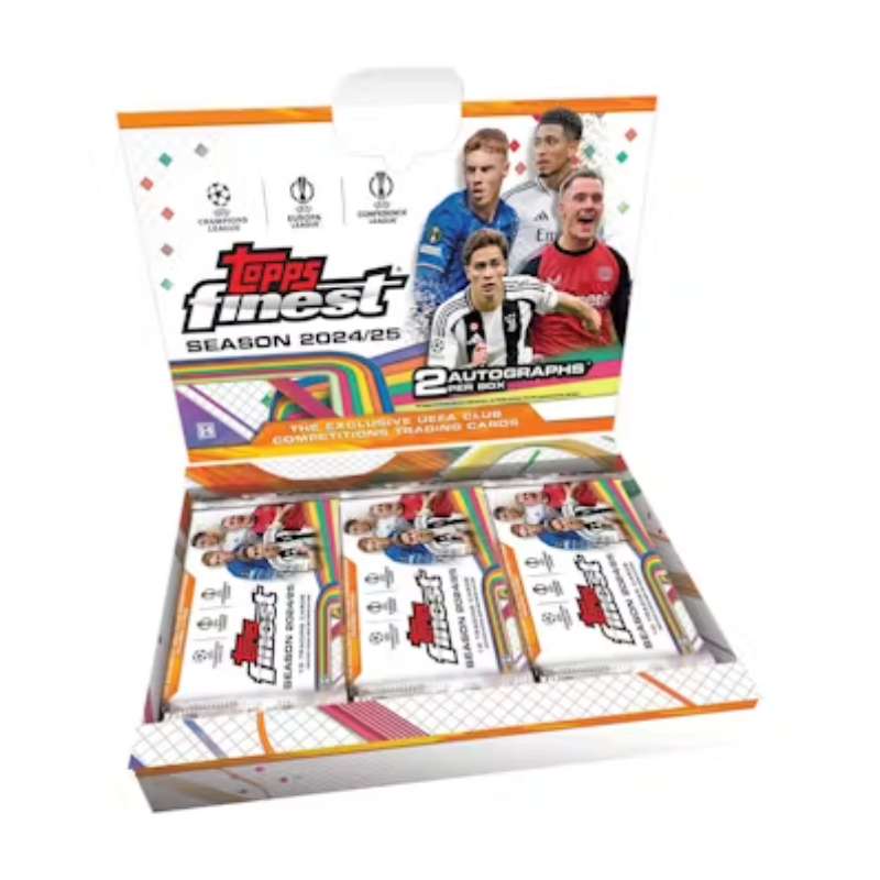 2024/25 Topps UEFA Club Competitions Finest Soccer Hobby Box、mySite、waistdrama