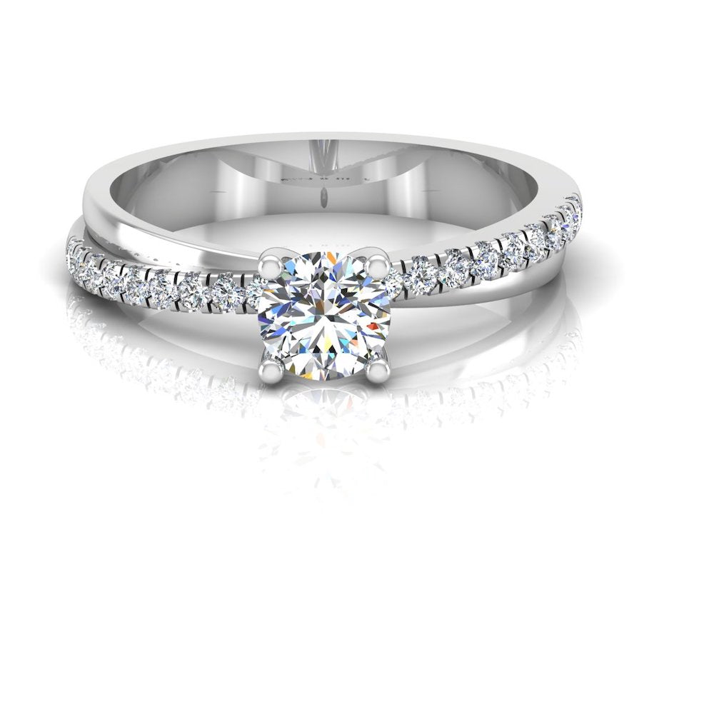 Twisted Moissanite Engagement Ring、mySite、hinf8tx79
