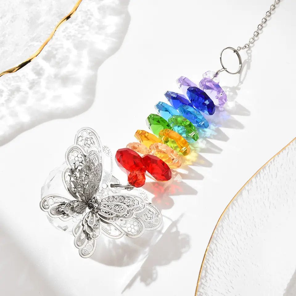 Butterfly Crystal Suncatchers、mySite、g9winljtr