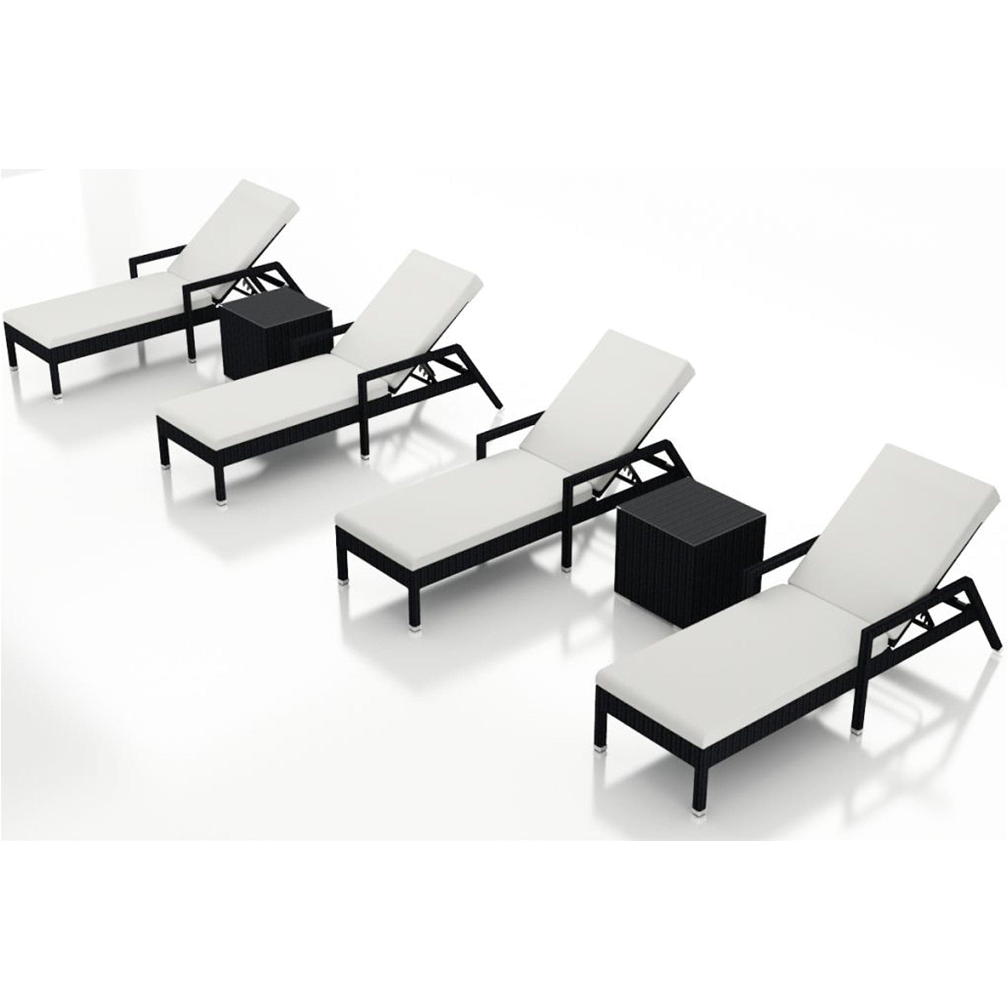 Urbana 6 Piece Reclining Chaise Lounge Set、mySite、neckold