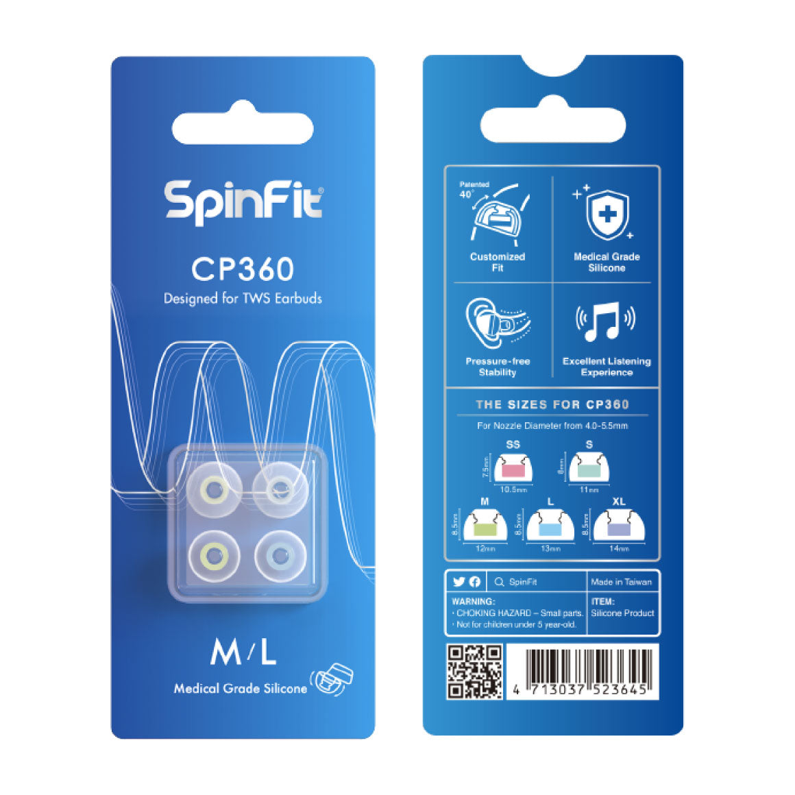  SpinFit - CP360、mySite、merchandisen