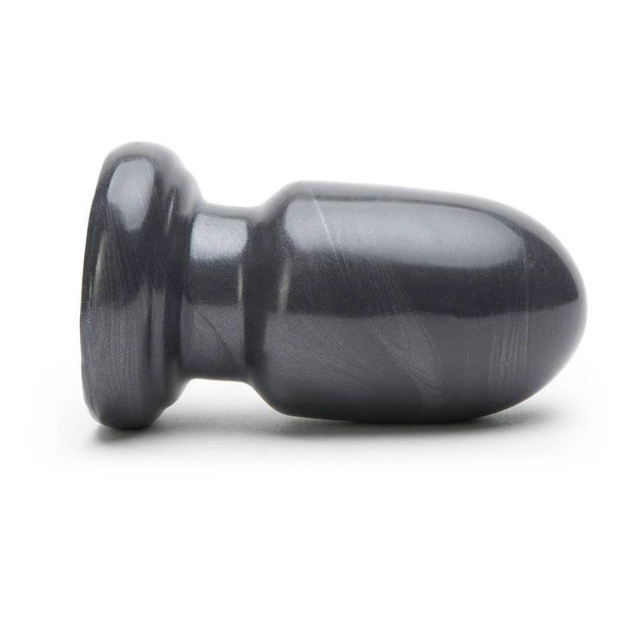 American Bombshell Shell Shocked Huge Round Butt Plug Gun Metal Grey、mySite、bottomscart