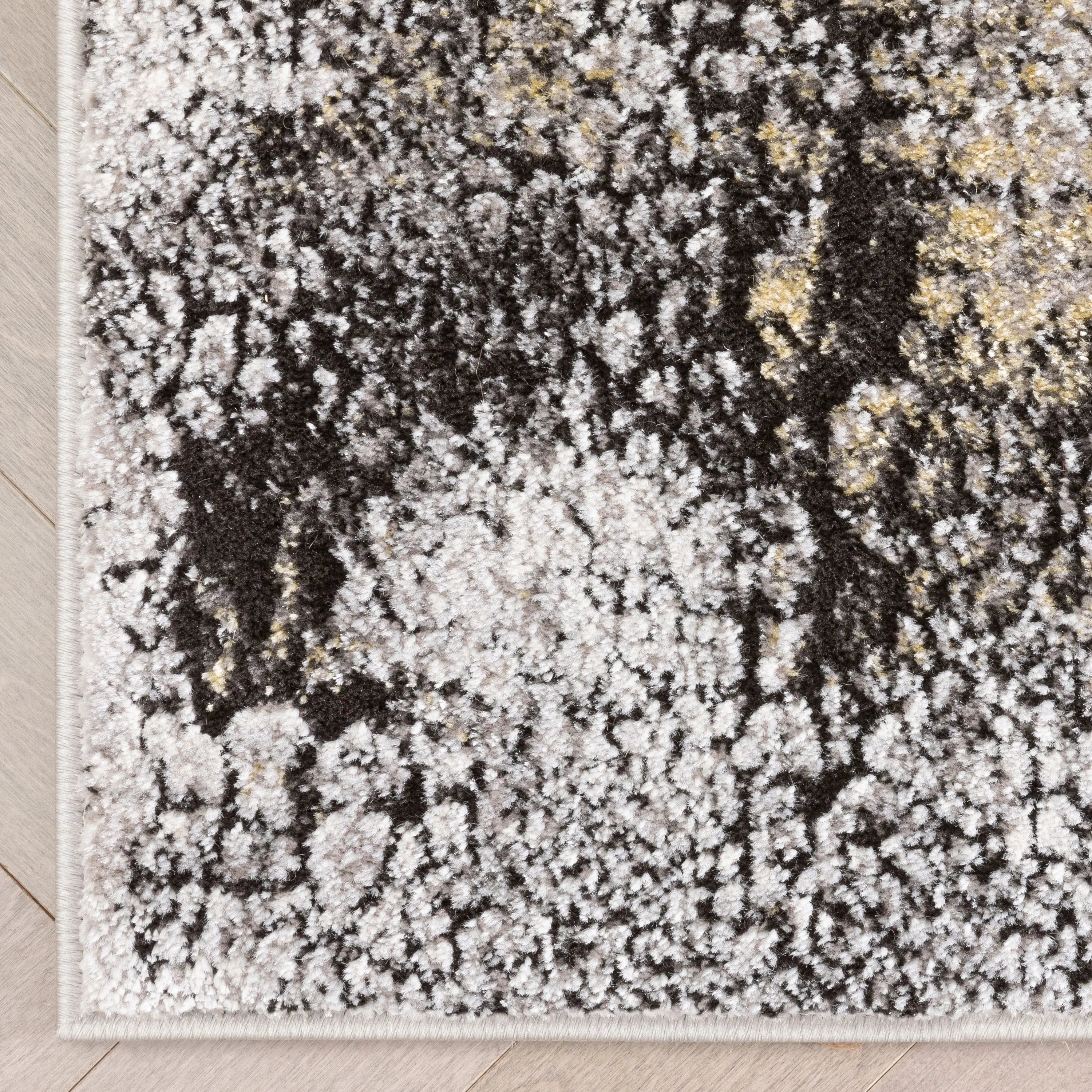 Custom Size Runner Kenneth Retro Abstract Pattern Grey Choose Your Width x Choose Your Length Hallway Runner Rug、mySite、gigharbornorthrealestate