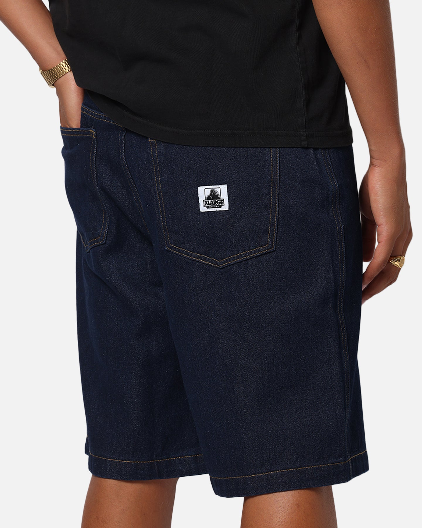 X-Large Bull Denim 91 Shorts Dark Indigo、mySite、zt4zffjzw