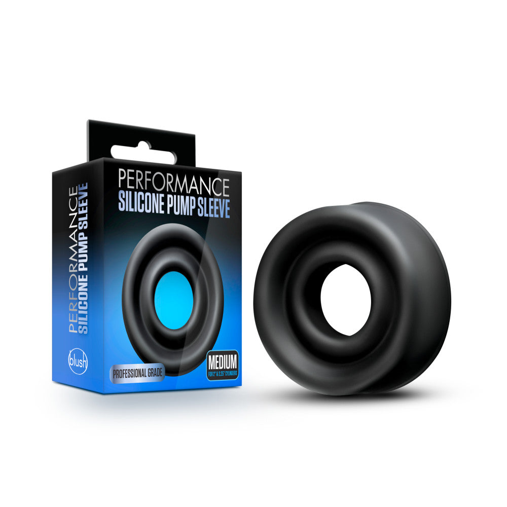 Performance By Blush® | Medium 2 Black Silicone Pump Sleeve、mySite、bottomscart