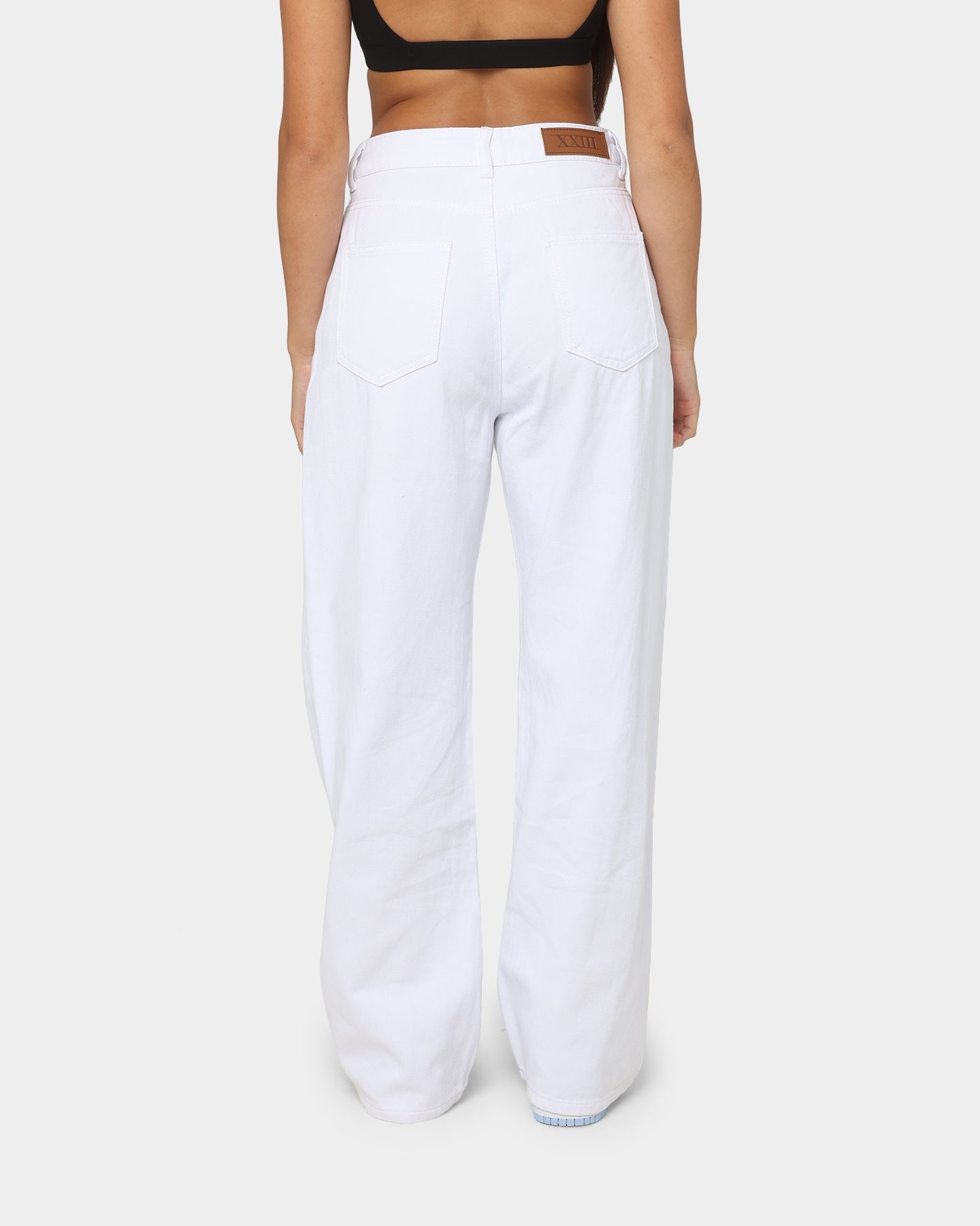 XXIII Women's Paaras Jeans White、mySite、zt4zffjzw