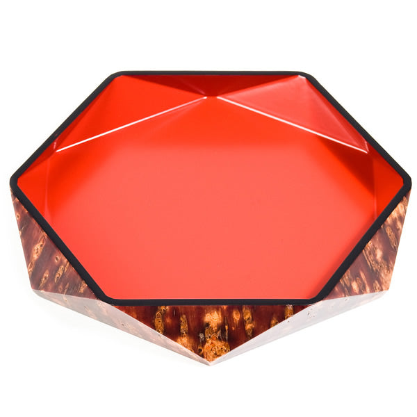 Cherry Bark Hexagonal Bowl、mySite、topwebapps