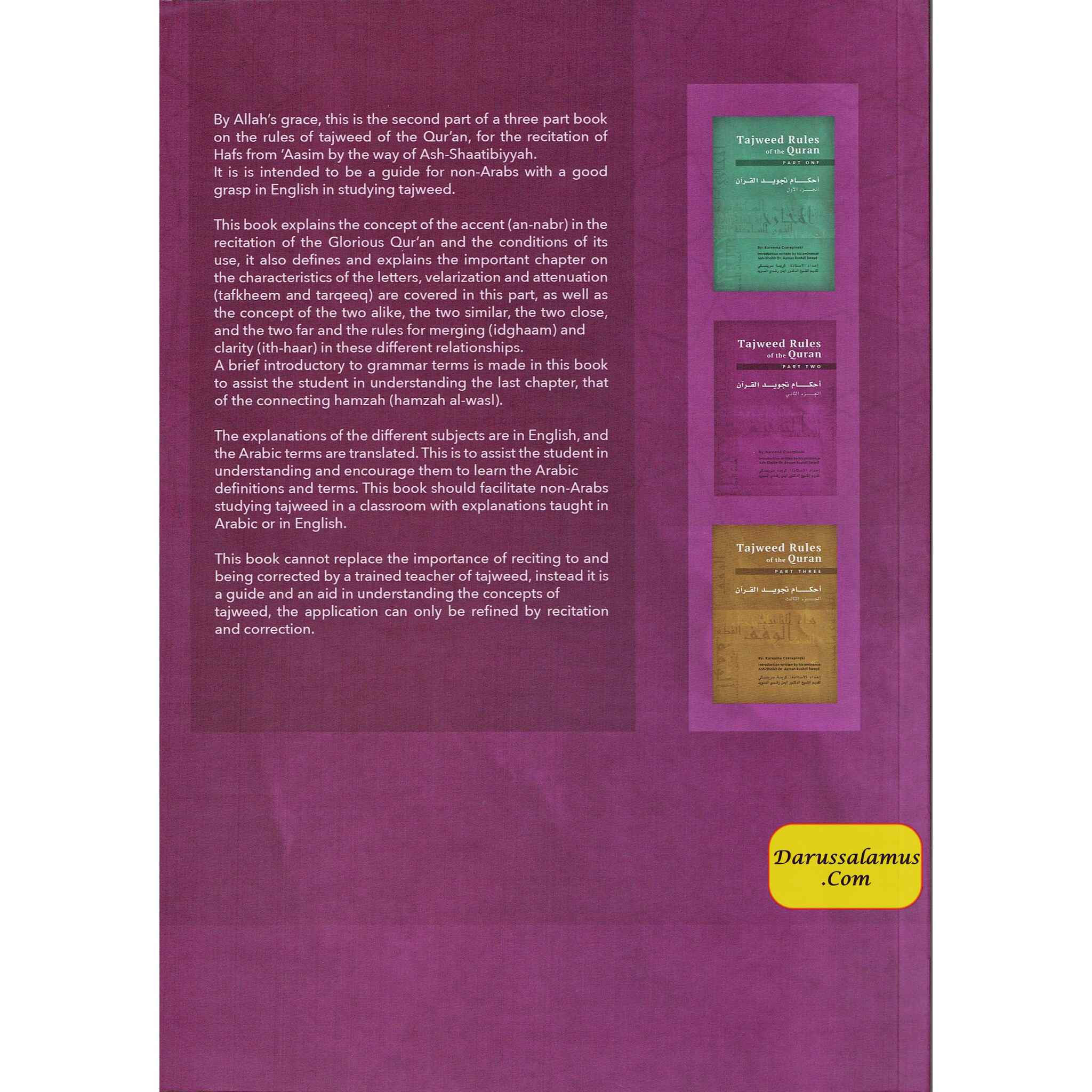 Tajweed Rules of the Quran Part 2 (Second Edition) By Kareema Czerepinski、mySite、topwebapps