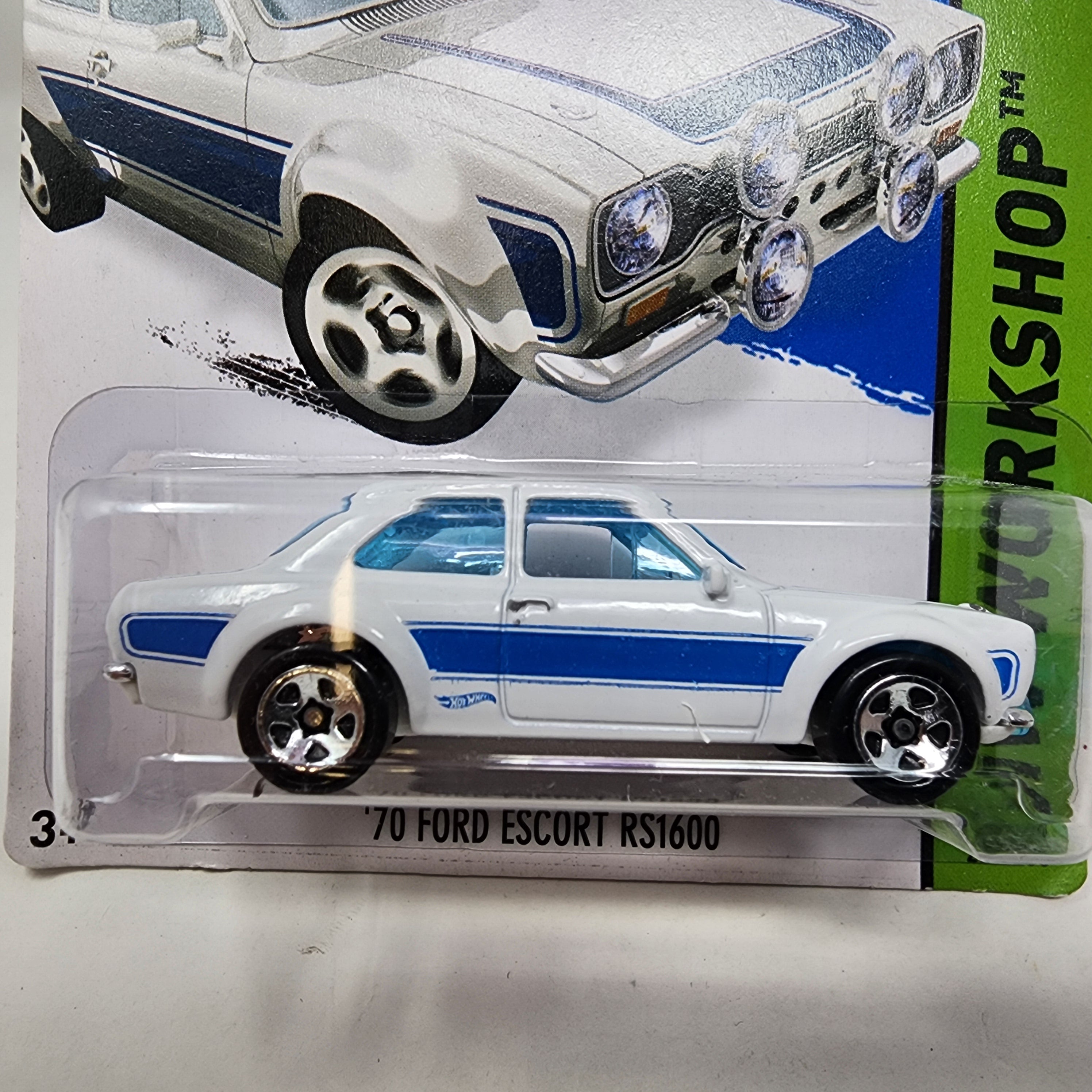'70 Ford Escort RS1600 * WHITE * 2015 Hot Wheels Basic、mySite、hgirdovlk