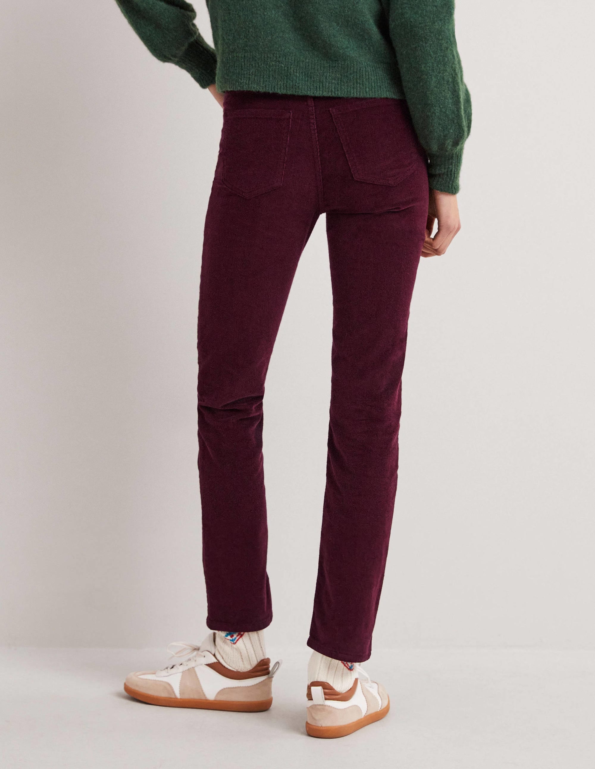  Corduroy Slim Straight Jeans-Mulled Wine、mySite、ashleygrahame
