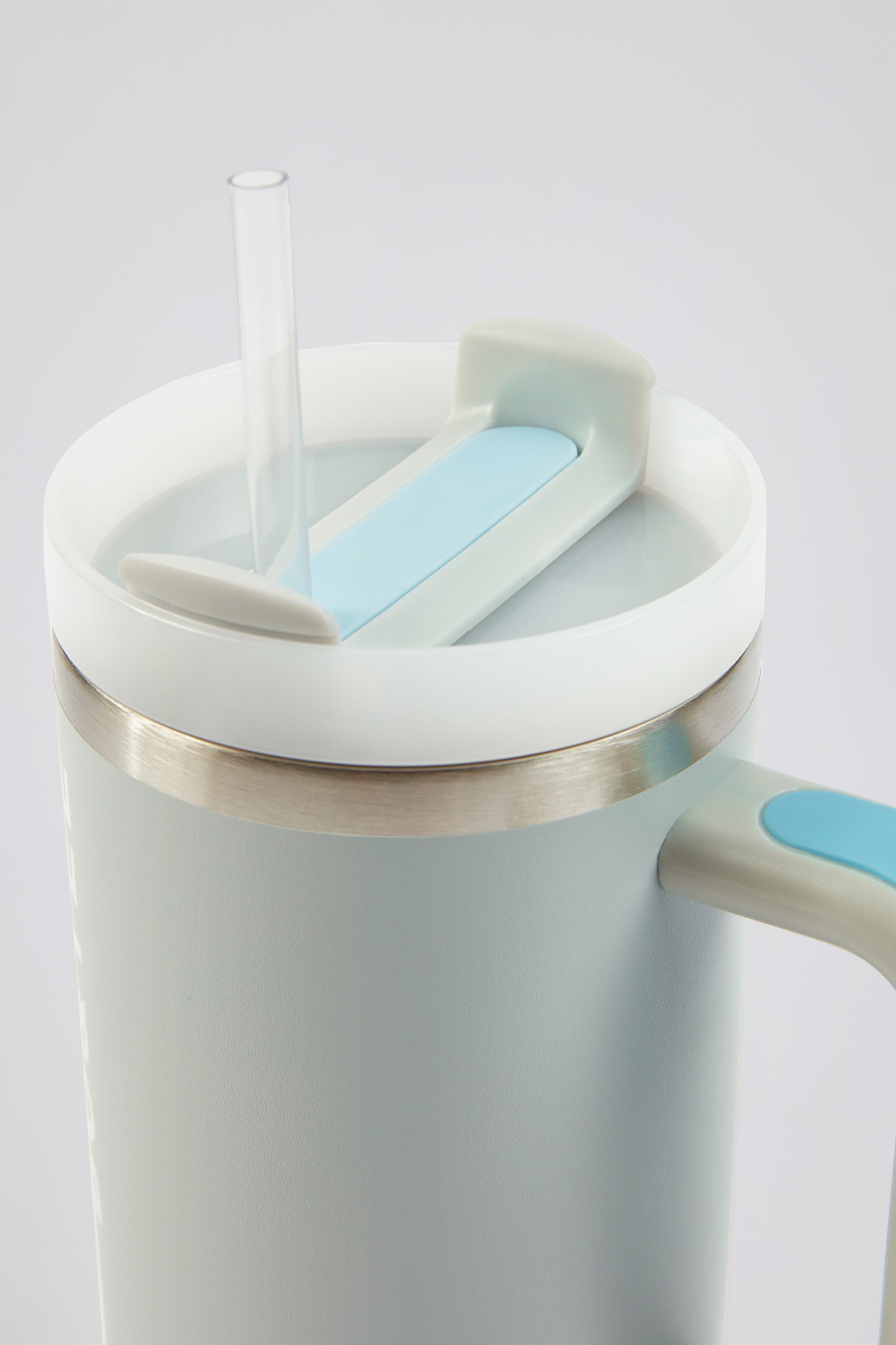 Stainless Steel Water Bottle in Light Blue、mySite、solidvoid