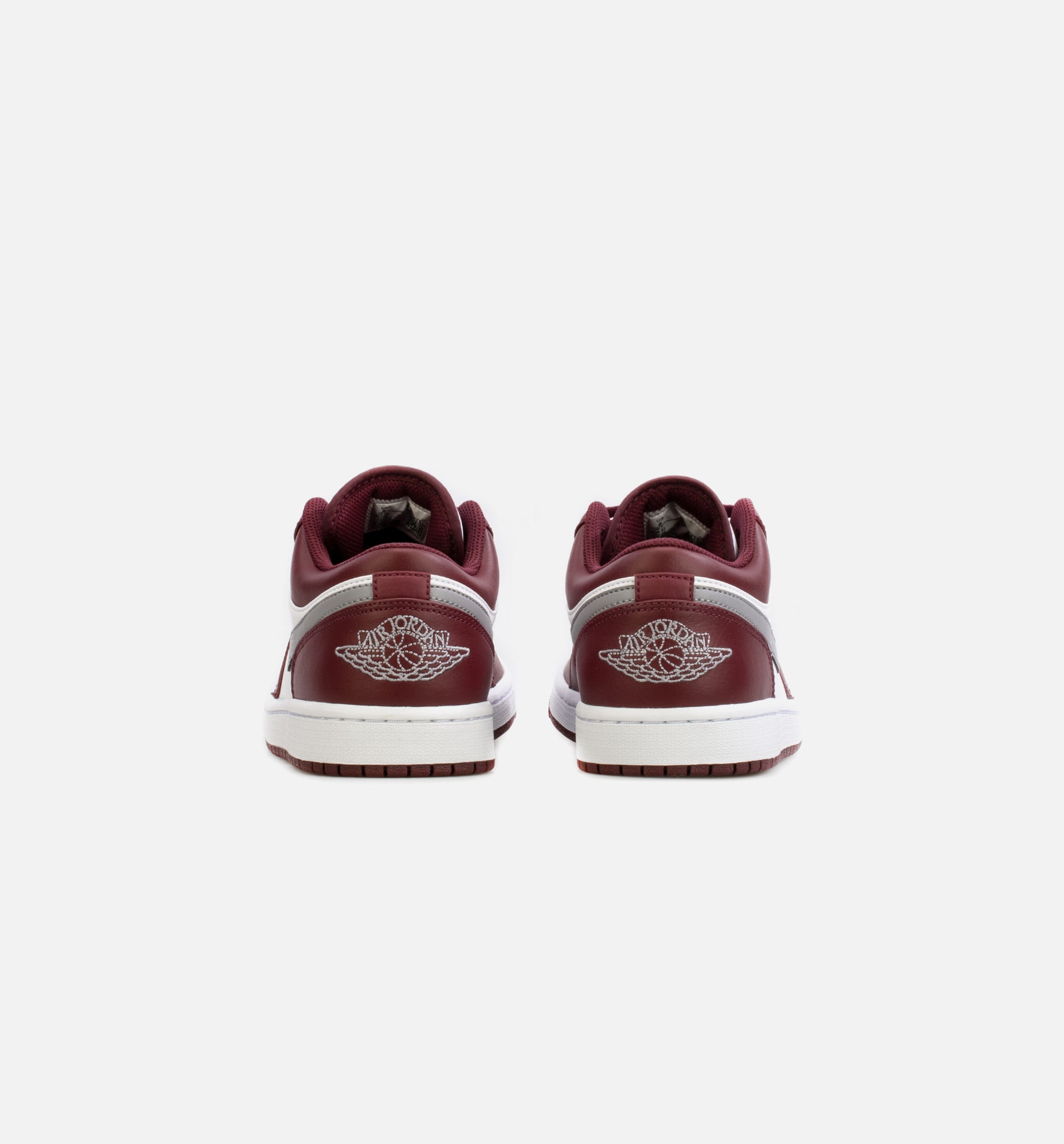 Air Jordan 1 Low Bordeaux Mens Lifestyle Shoe - Bordeaux Red/Grey、mySite、dreamappss