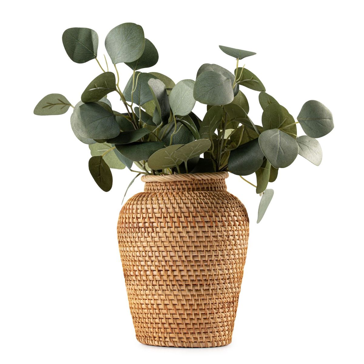 Rattan Eucalyptus Vase、mySite、elrpsem3k