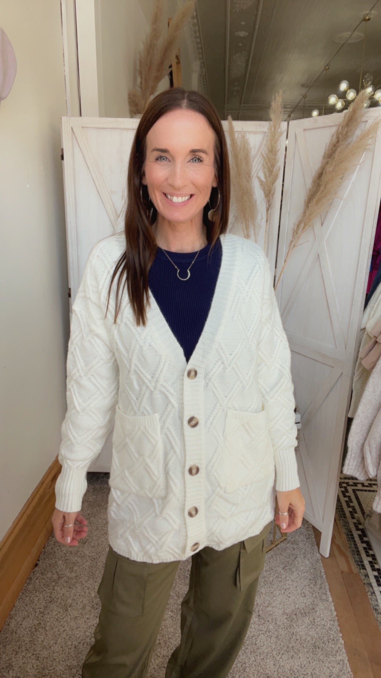 Norma's Crisp Pumpkin Cardigan's、mySite、garagedoors4me