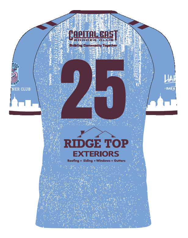 Hummel Youth Custom Capital East Jersey - Light Blue、mySite、noshort