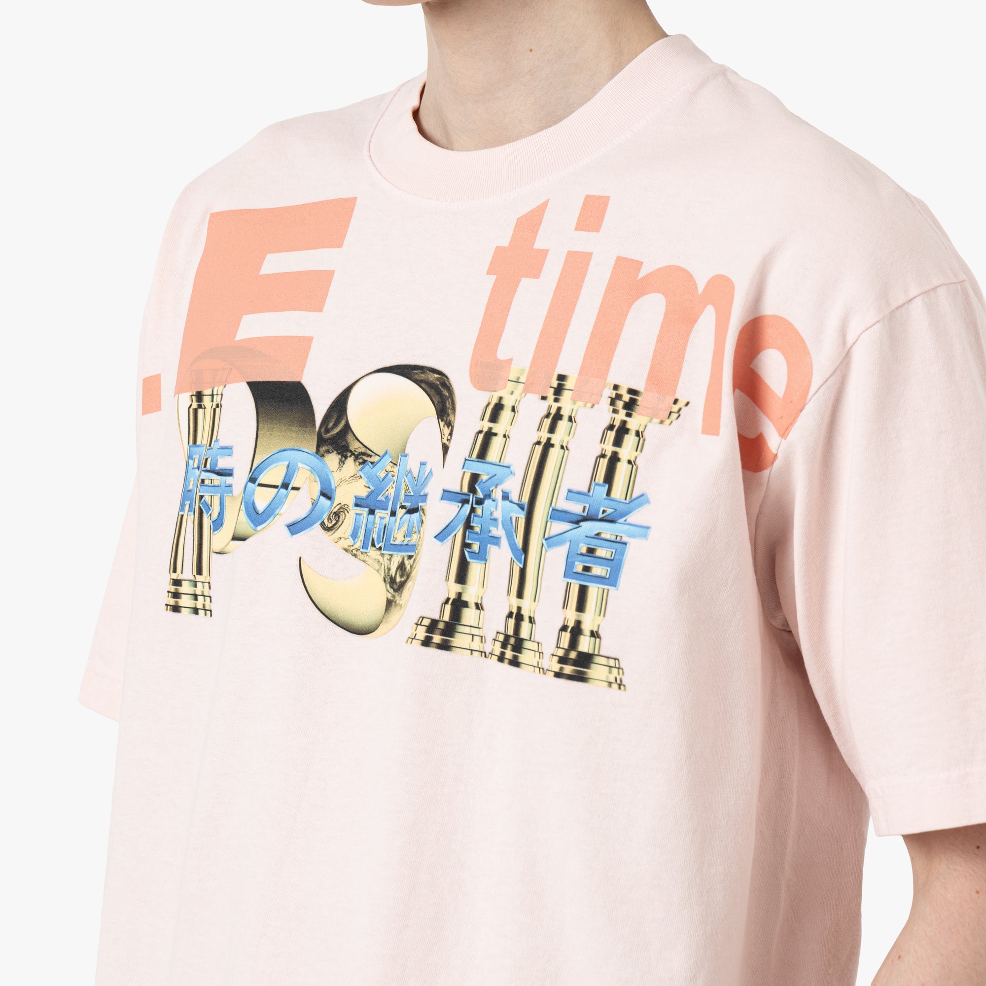  b.Eautiful b.E Time T-Shirt / Light Pink、mySite、merchandisen