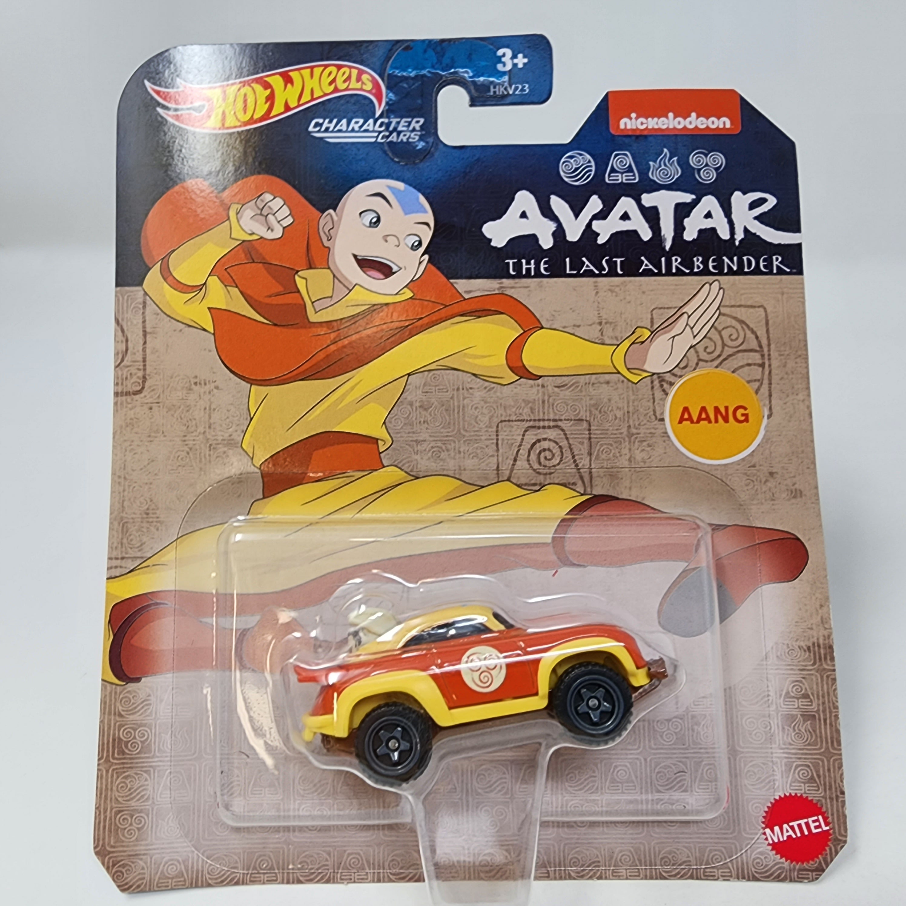 AANG Orange/Yellow * Hot Wheels Character Cars Avatar The Last Airbender、mySite、hgirdovlk