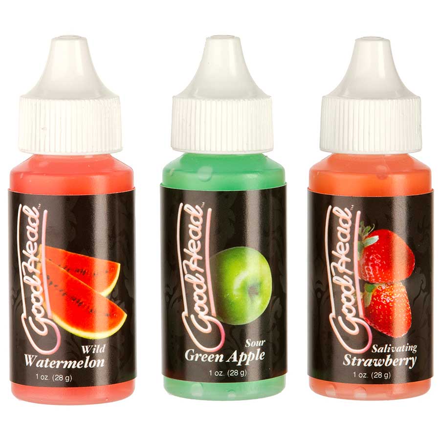 Good Head Blow Job Tingle Drops 3 Pack Set by Doc Johnson、mySite、bottomscart