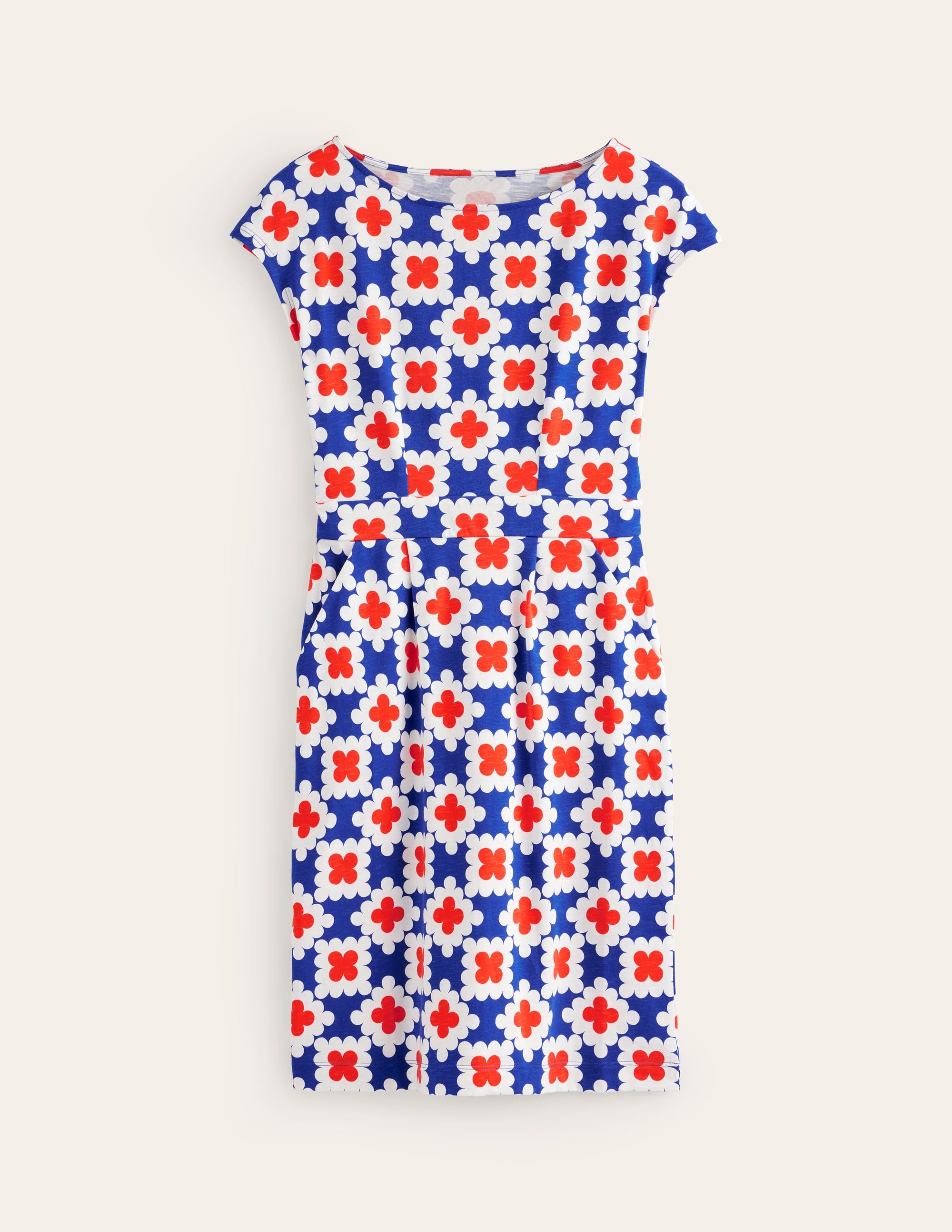  Florrie Jersey Dress-Surf the Web, Abstract Tile、mySite、ashleygrahame