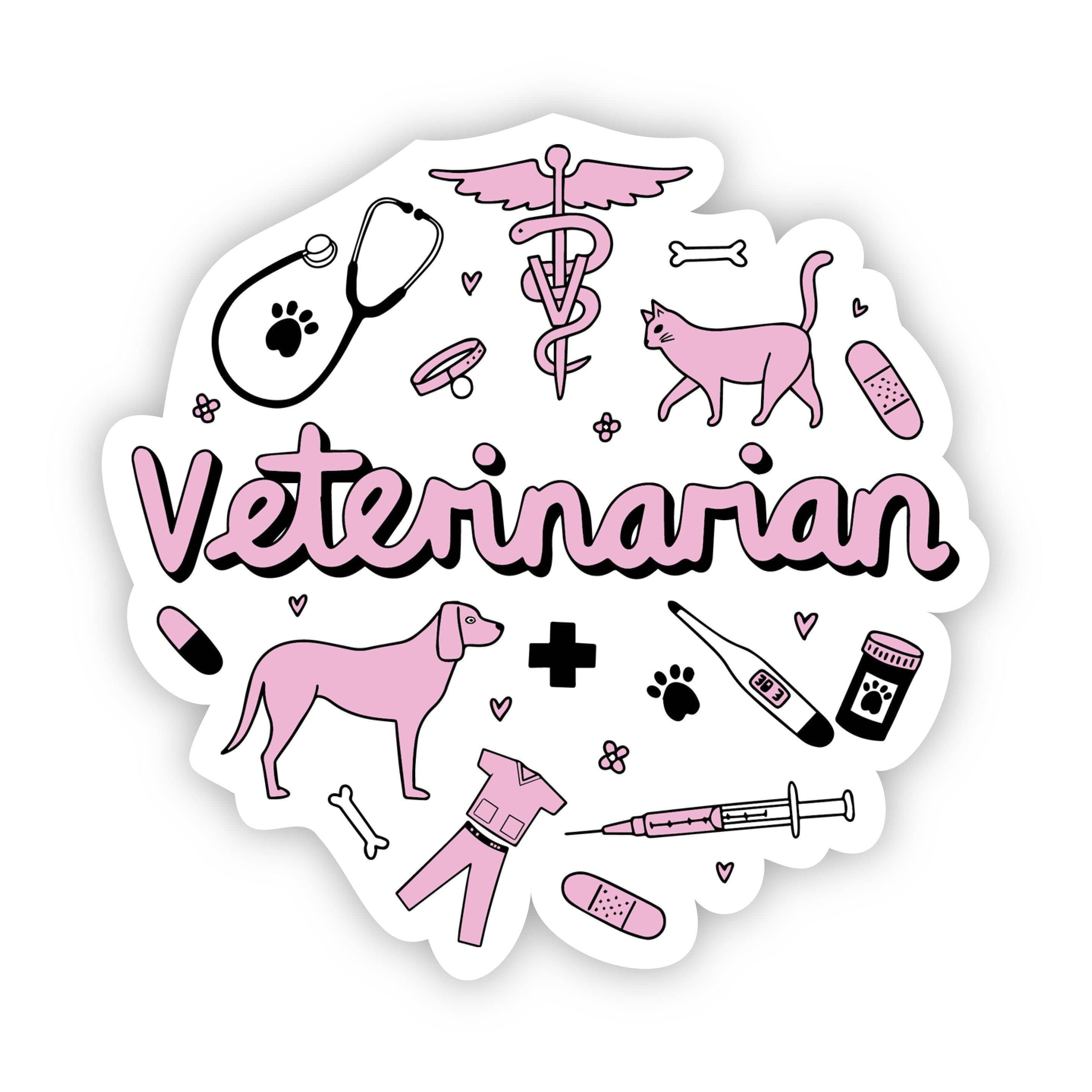  Veterinarian Sticker、mySite、elrpsem3k