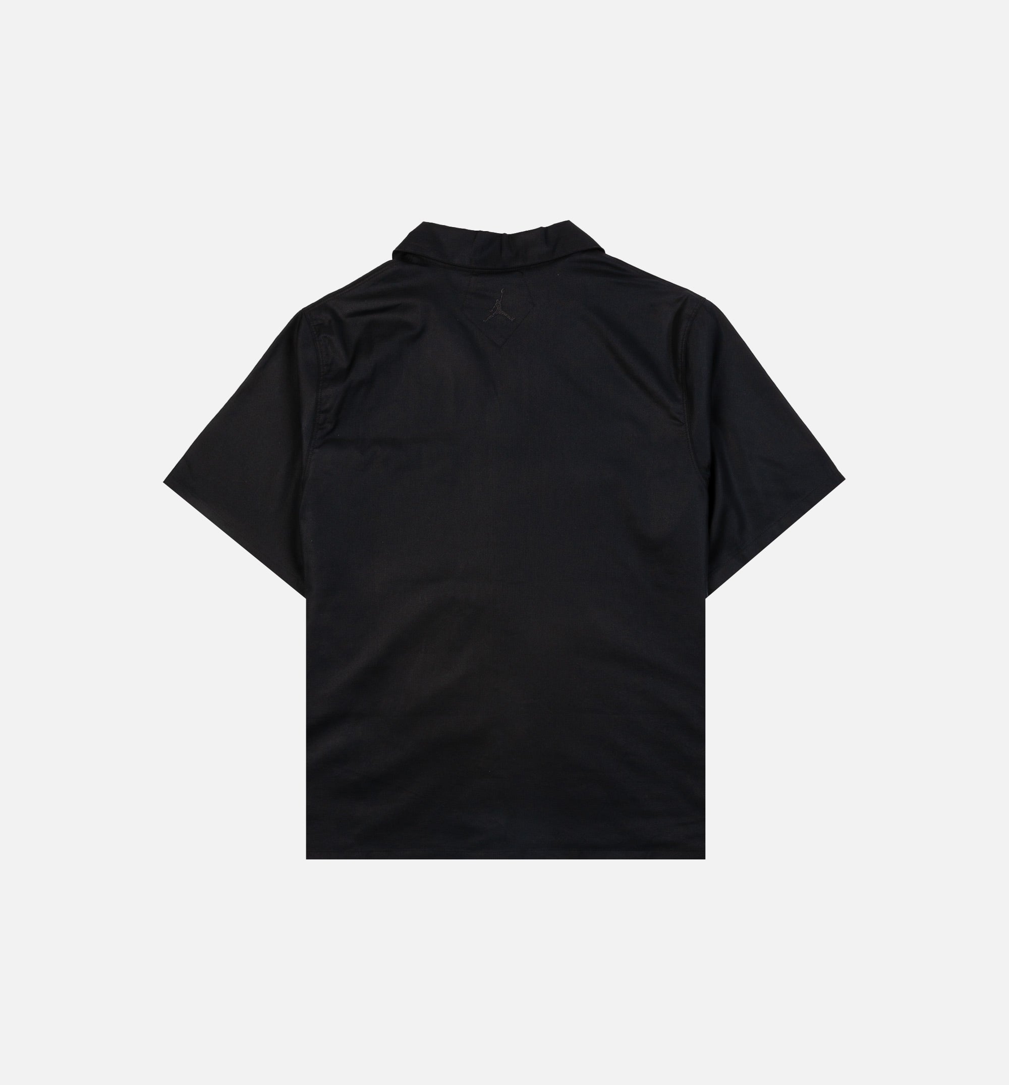 Roses Woven Button Up Womens Short Sleeve Shirt - Black/Red、mySite、dreamappss