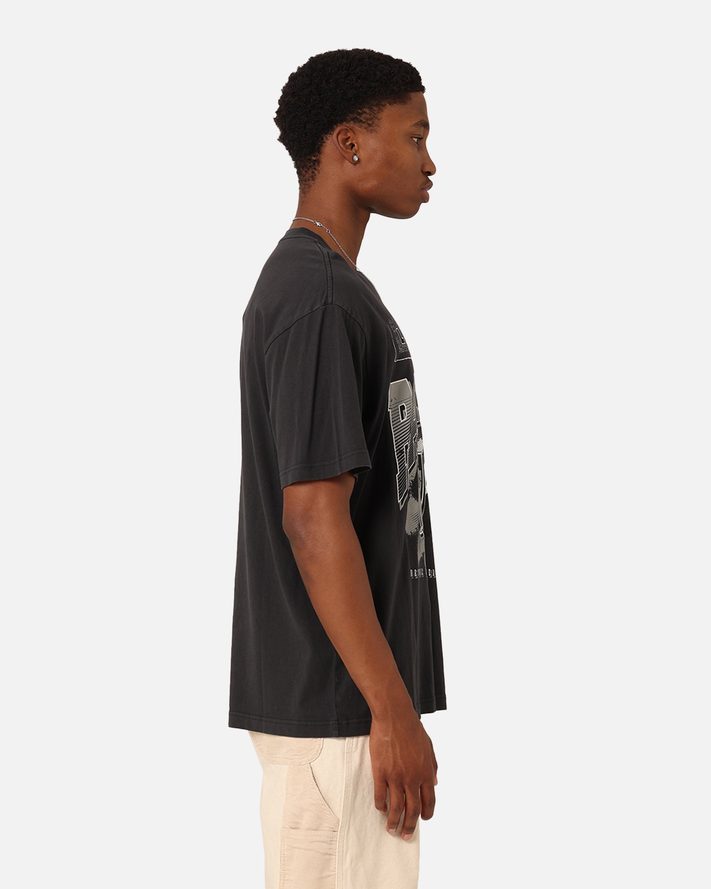 Mitchell & Ness Los Angeles Raiders Brush Off 2.0 T-Shirt Faded Black、mySite、zt4zffjzw