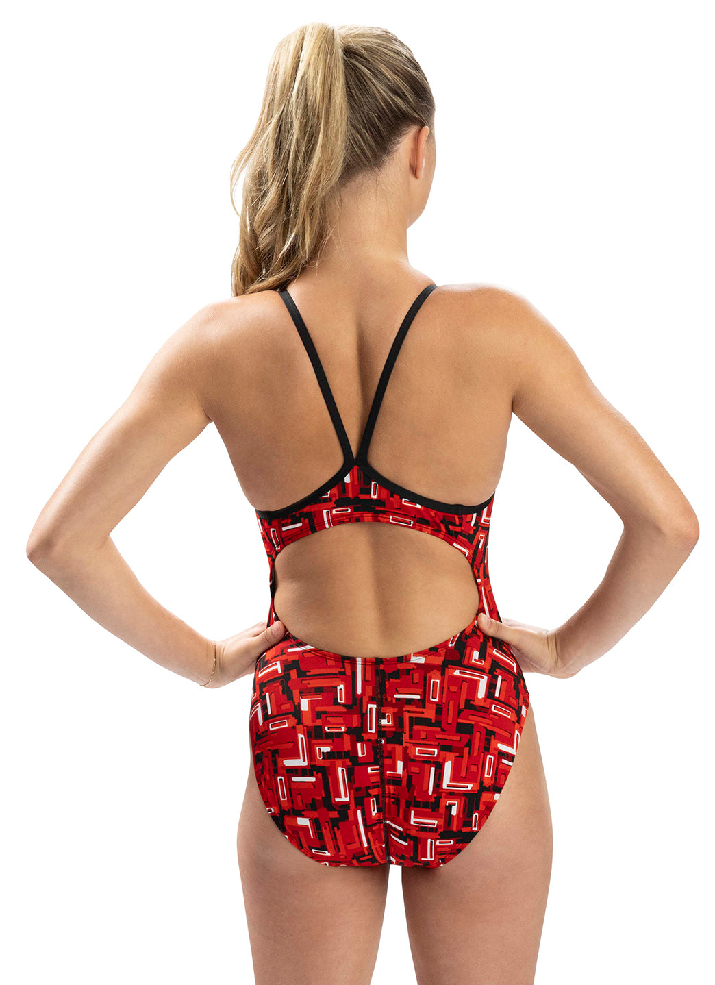 Dolfin Women's Bionic V-Back One Piece Swimsuit、mySite、noshort