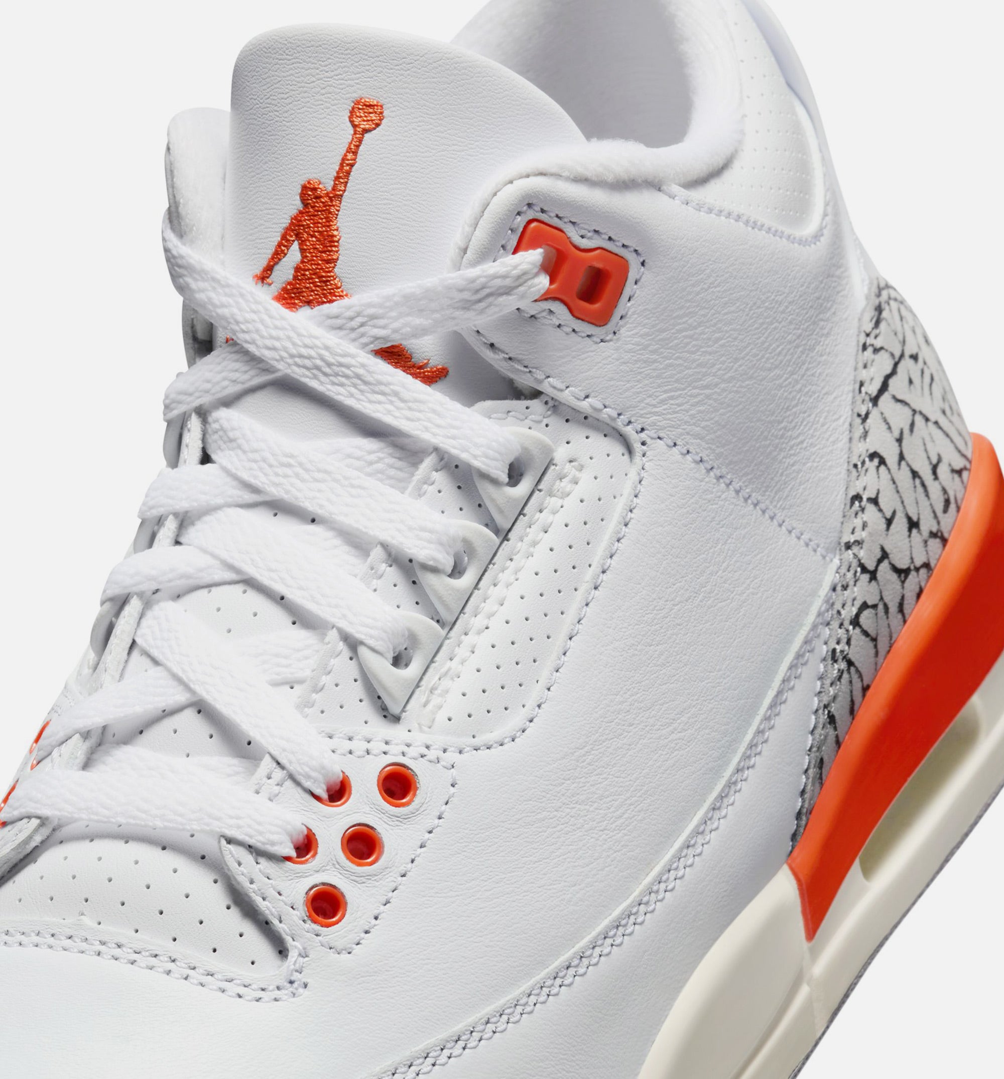 Air Jordan 3 Retro Georgia Peach Womens Lifestyle Shoe - White/Cosmic Clay/Sail/Cement Grey、mySite、dreamappss