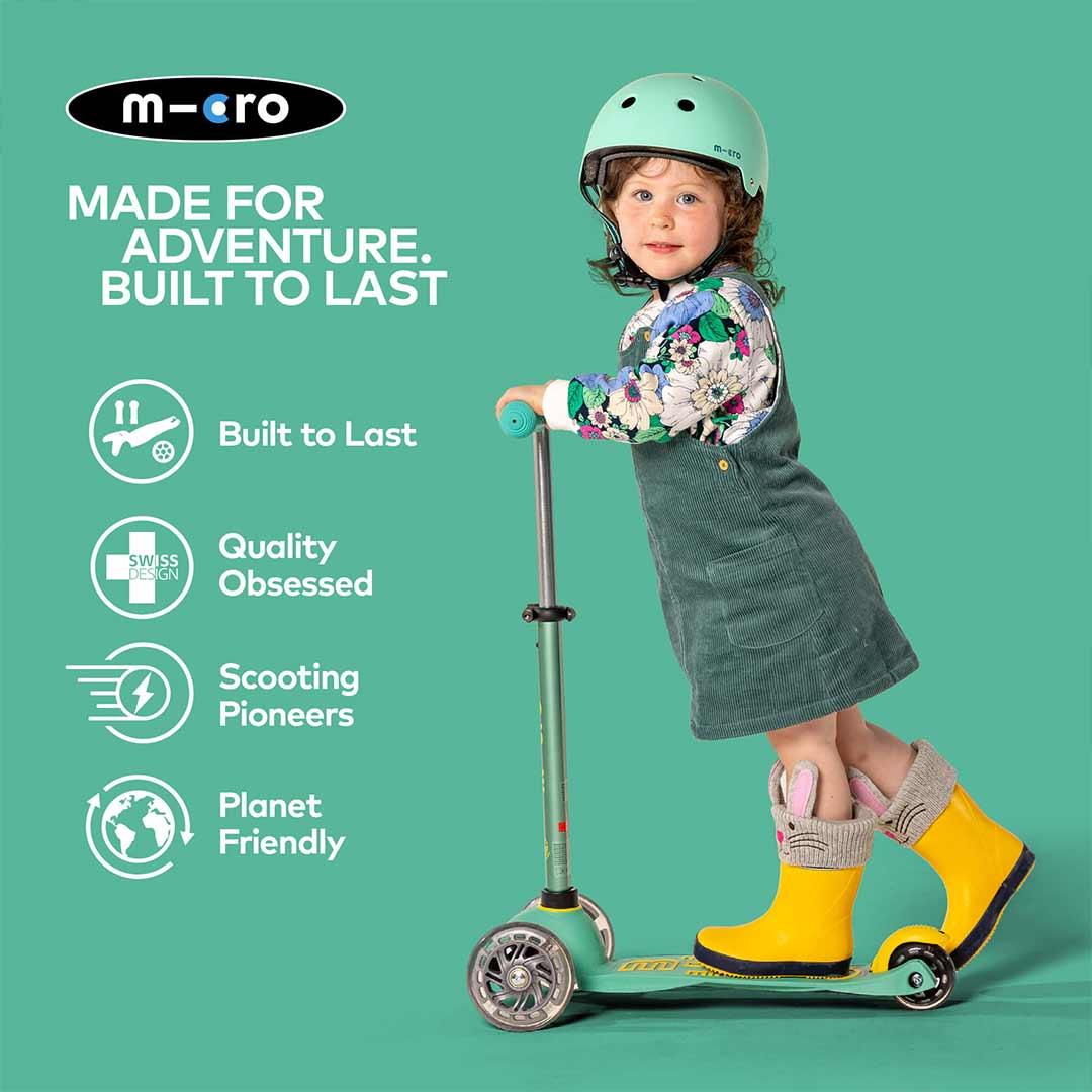  Micro Scooters Eco Matt Helmet - Mint、mySite、merchandisen