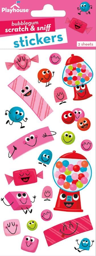  Scratch And Sniff Stickers - Bubble Gum、mySite、ghnorth