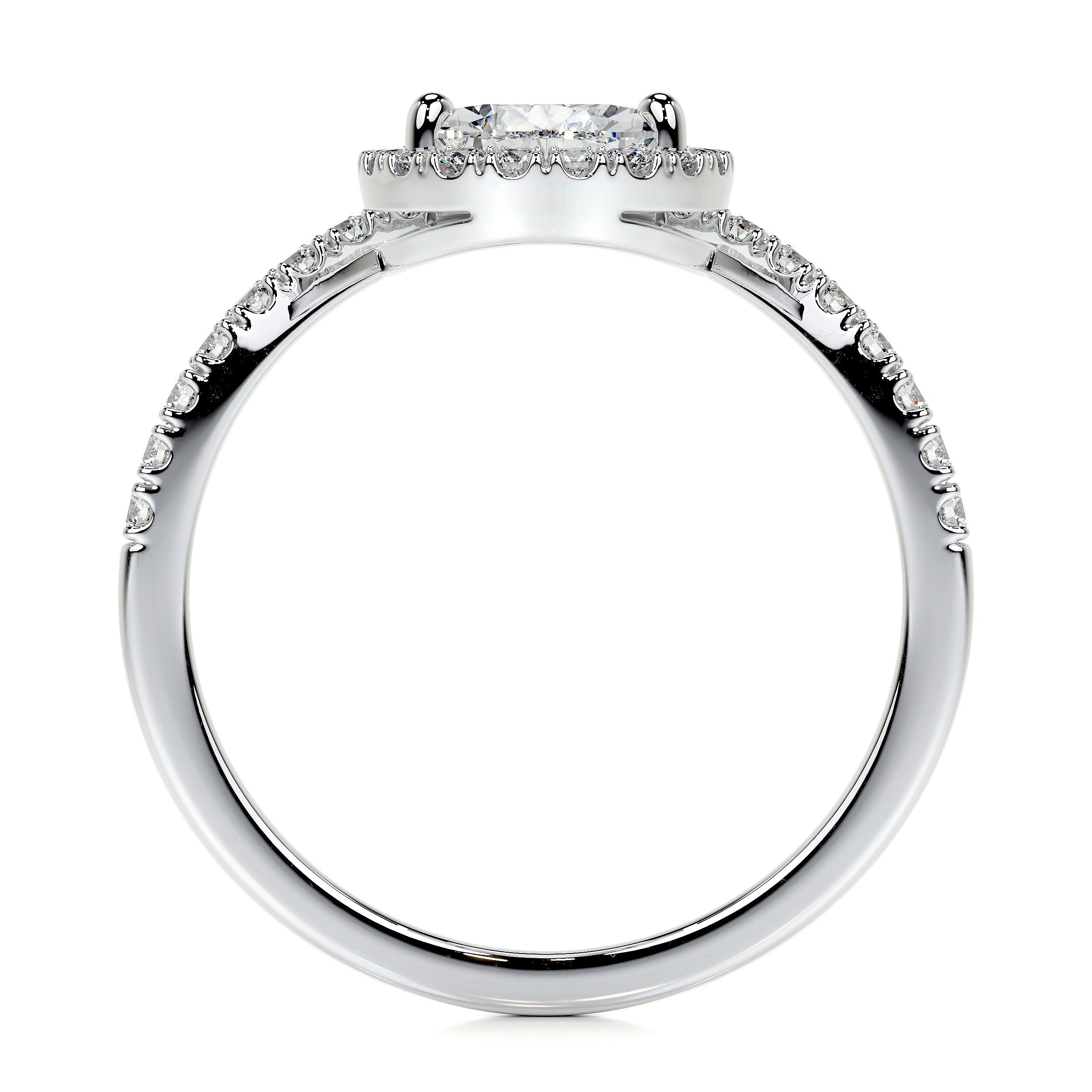 Miranda Lab Grown Diamond Ring -18K White Gold、mySite、hinf8tx79