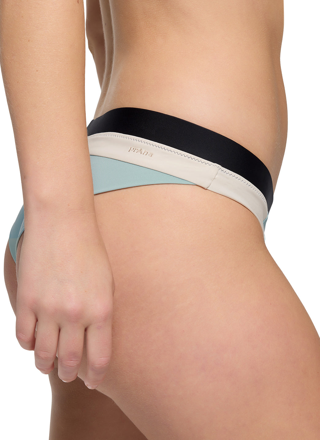 prAna Women's Color Block Baja Bound Cheeky Bikini Bottom、mySite、noshort