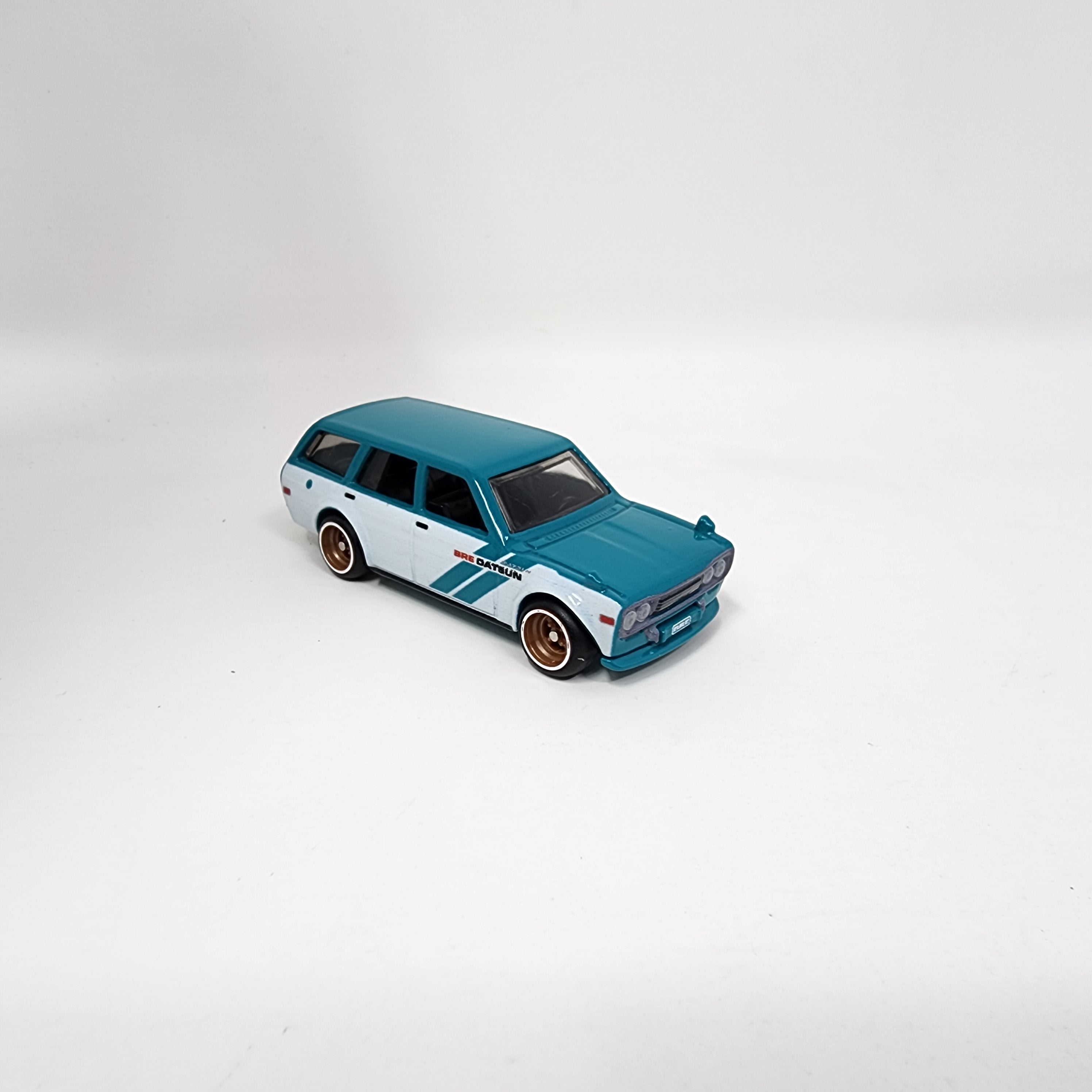 BRE Datsun 510 Wagon * Teal * 1:64 scale Loose Diecast Hot Wheels、mySite、hgirdovlk