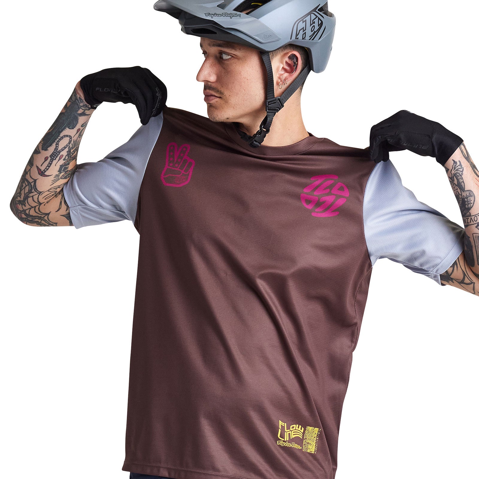 Flowline SS Jersey Flipped Chocolate、mySite、dreamappss