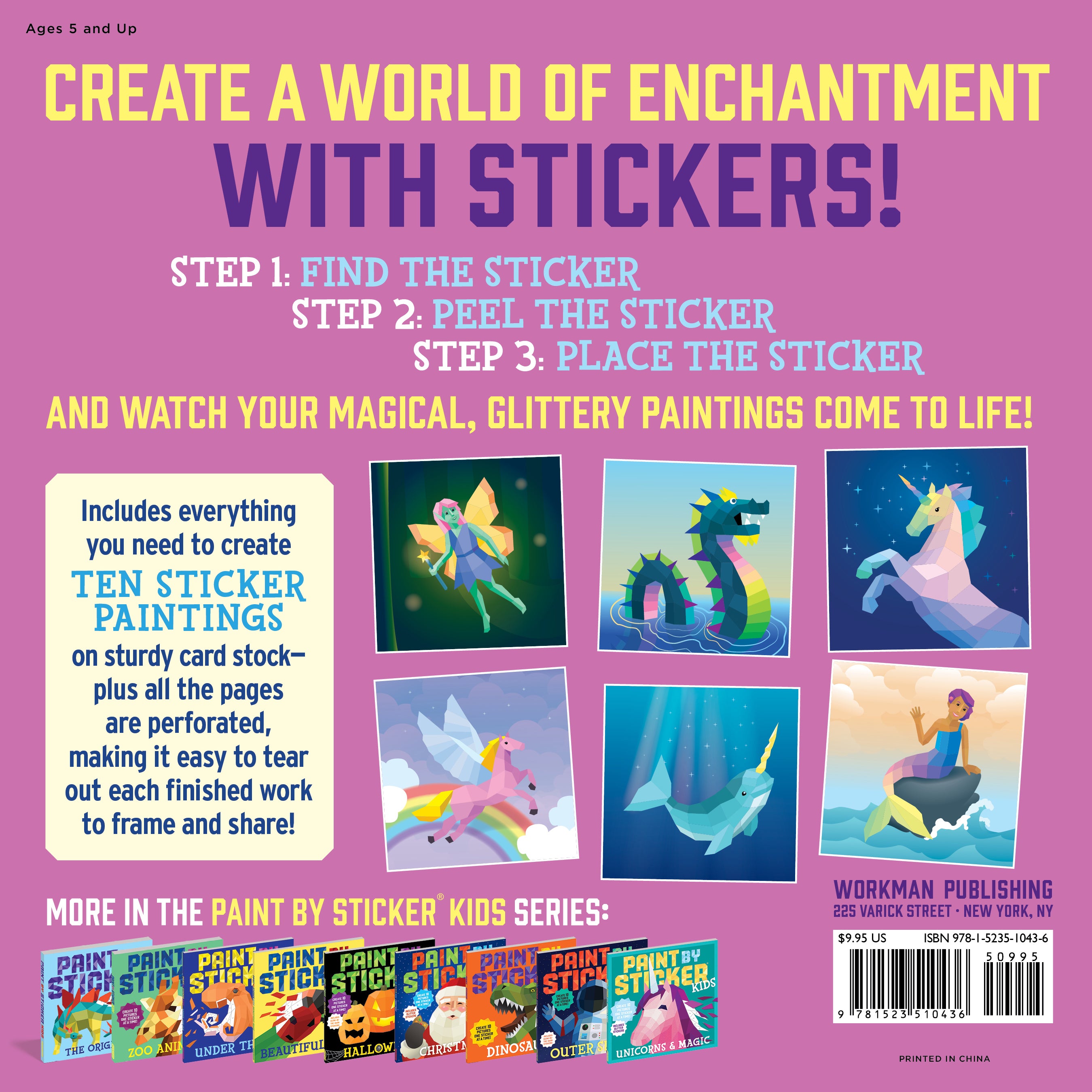  Mermaids & Magic Paint By Sticker Book、mySite、ghnorth