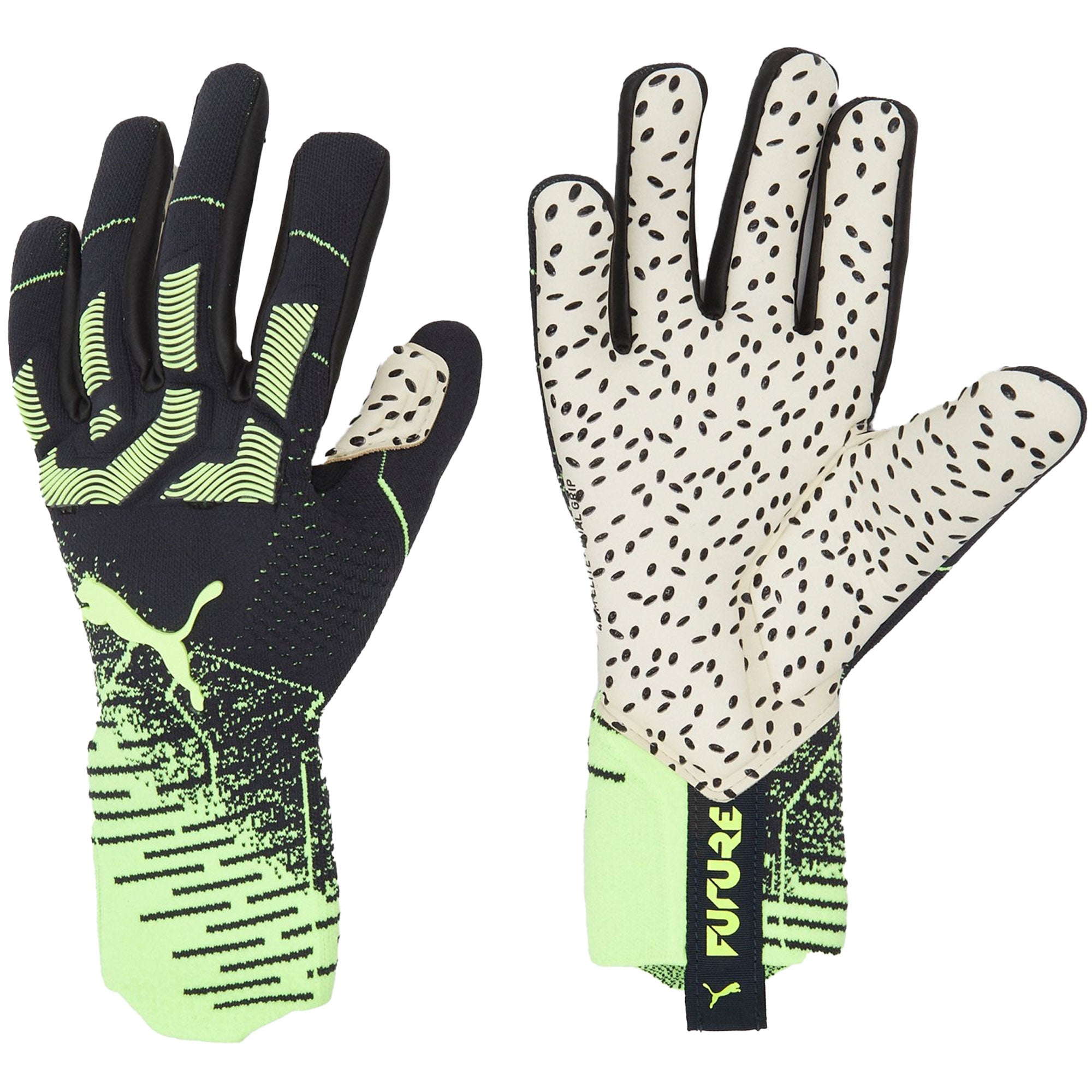PUMA Men's Future Zone Grip 1 NC Goalkeeper Gloves Fizzy Light/Parisian Night、mySite、bottomscart