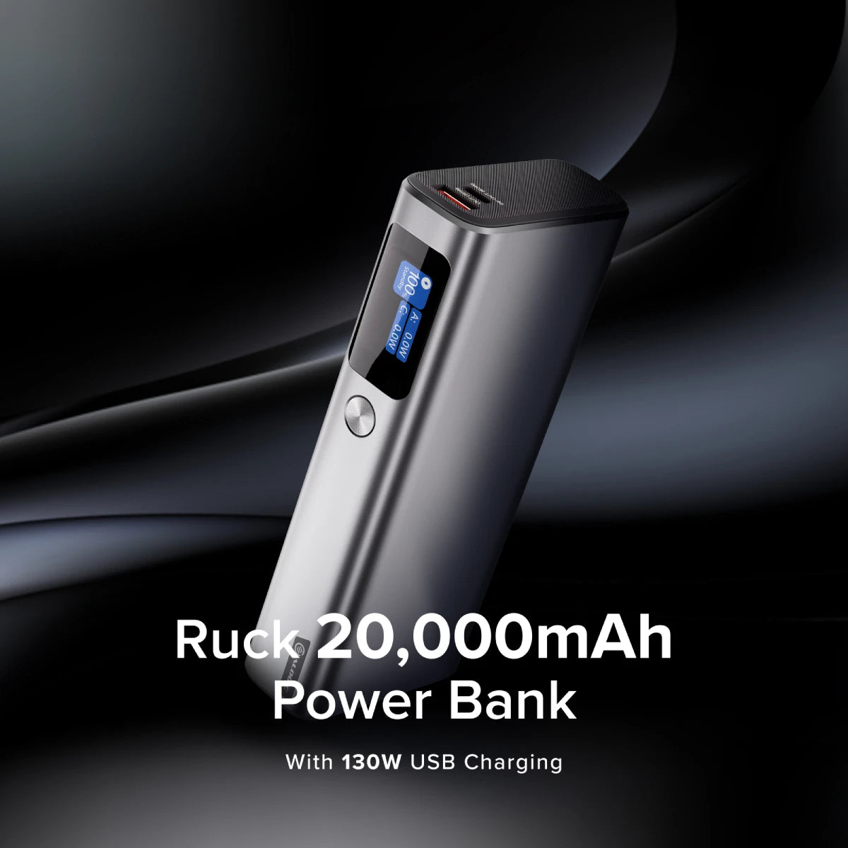 Ruck 20,000mAh Power Bank with 130W USB Charging、mySite、fannypackpong