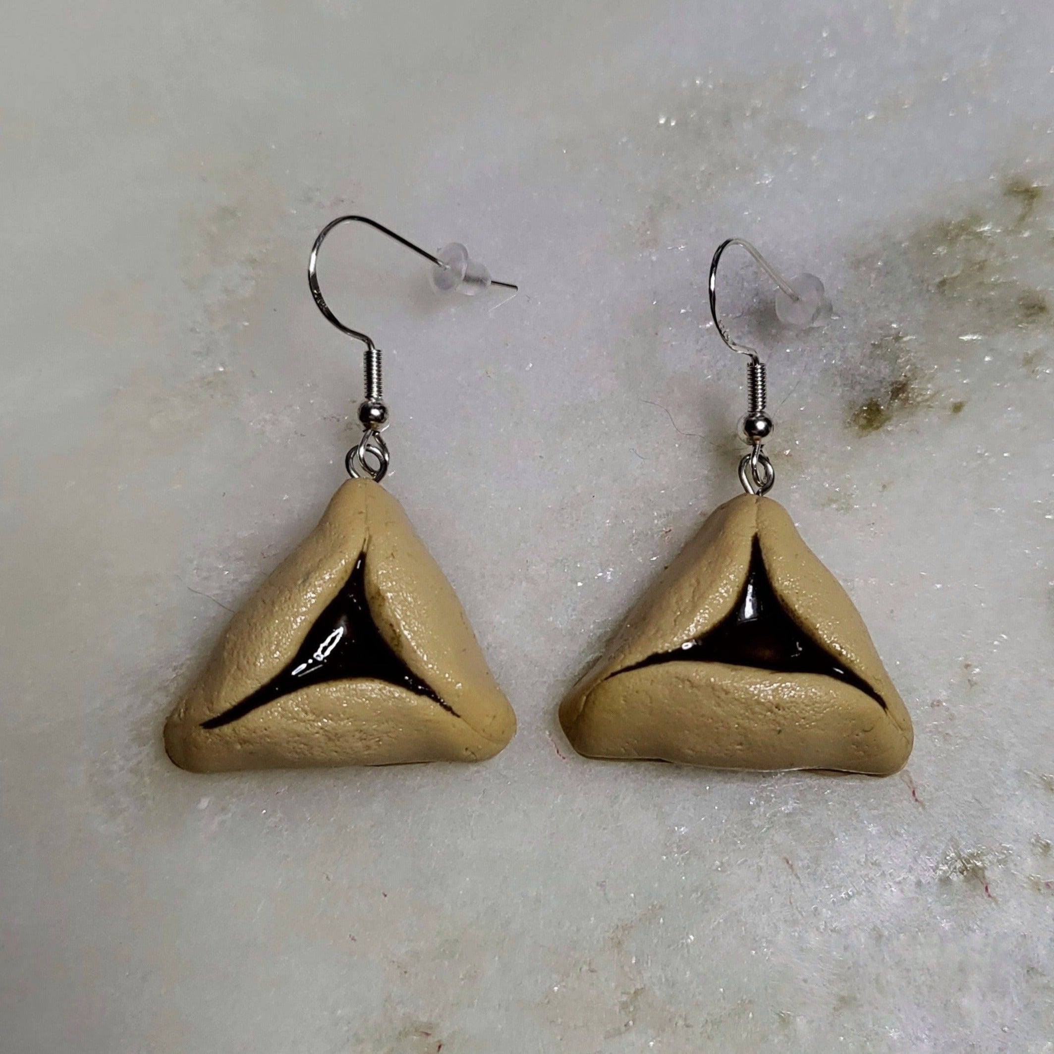 Purim Hamantaschen Earrings、mySite、topwebapps