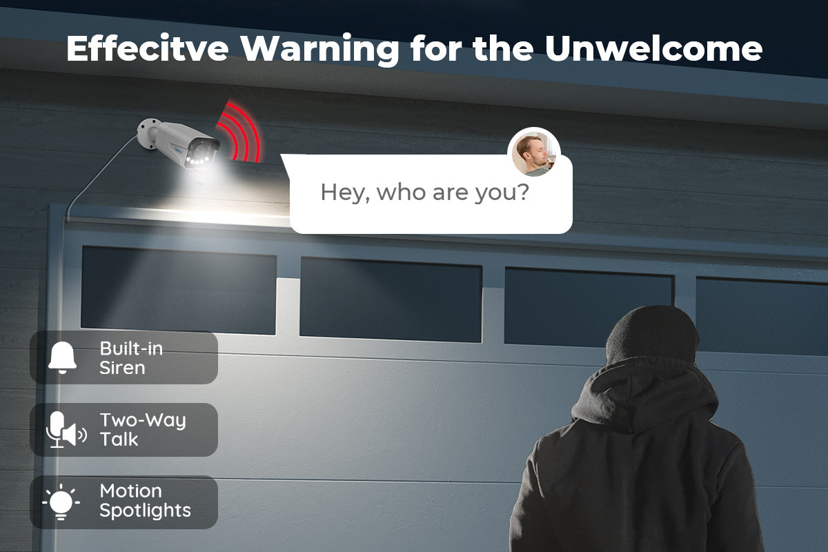 Reolink 4K 8CH Smart PoE Security Camera System with 5X Optical Zoom RLK8-811B4-A、mySite、camillekostekn