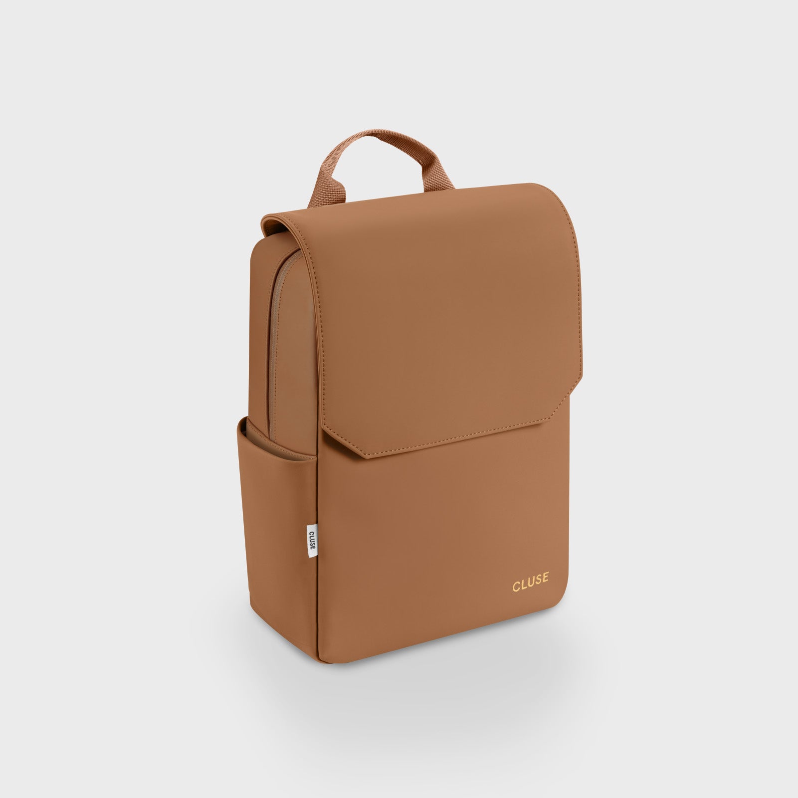  Nuitée Petite Backpack, Camel, Gold Colour