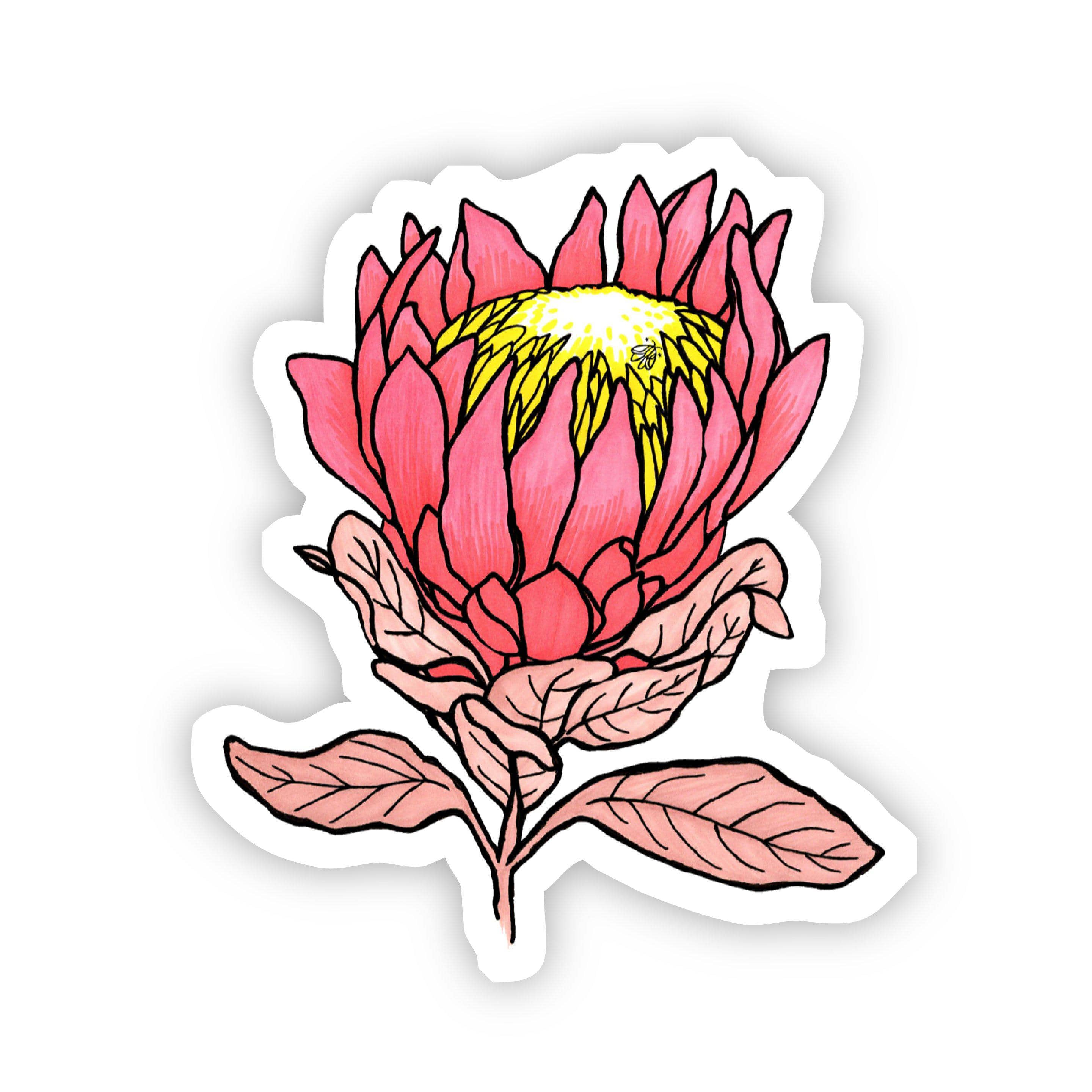  Blossoming Flower Sticker、mySite、elrpsem3k