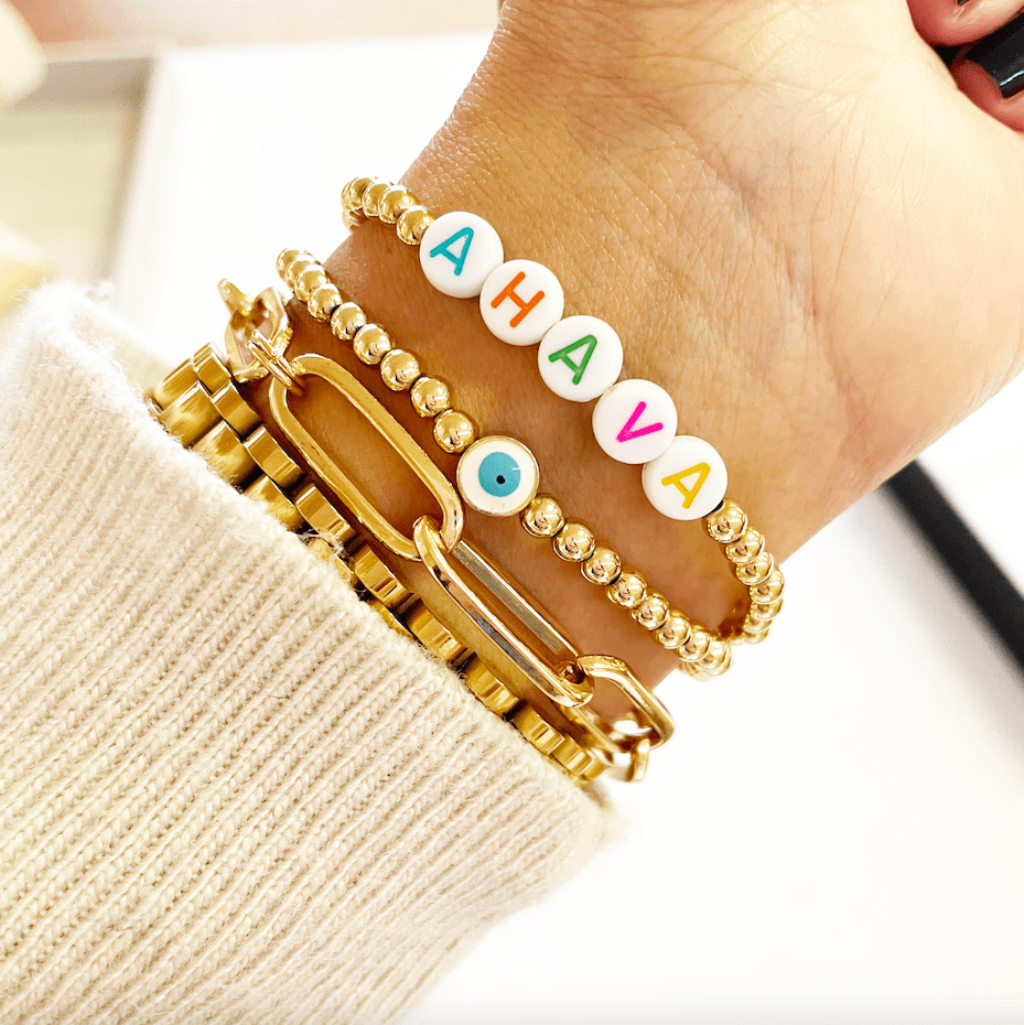 Ahava Beaded Bracelet - (Choice of Colors)、mySite、topwebapps